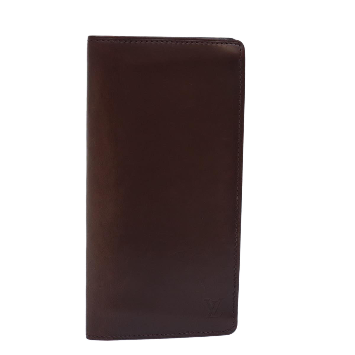 Louis Vuitton Brazza Brown Leather Wallet