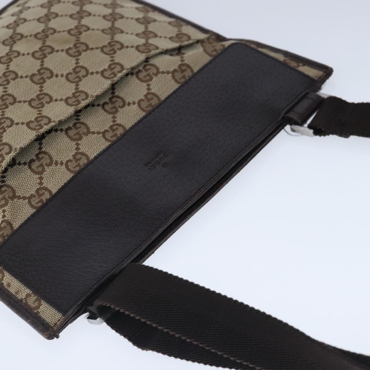 Gucci Gg Canvas Brown Canvas Shoulder Bag