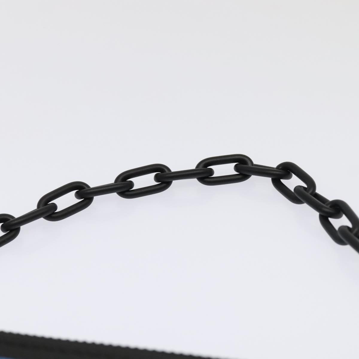 Louis Vuitton Pochette A4 Black Leather Clutch Bag