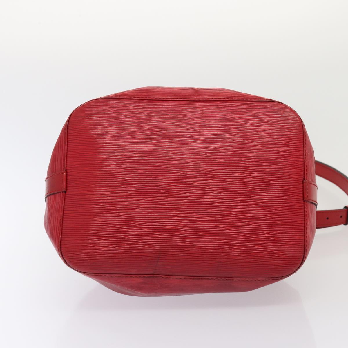 Louis Vuitton Noe Red Leather Shoulder Bag