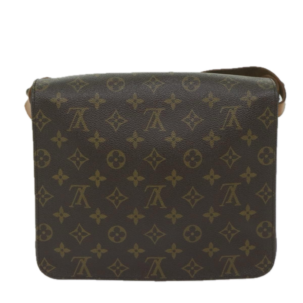 Louis Vuitton Cartouchière Brown Canvas Shoulder Bag