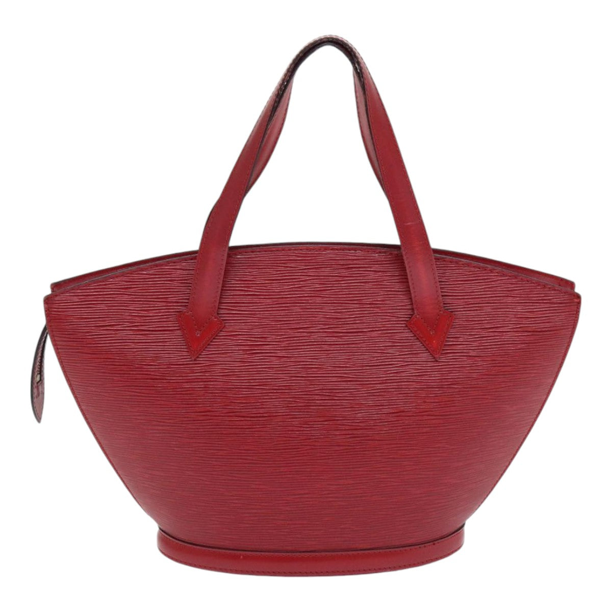 Louis Vuitton Saint Jacques Red Leather Handbag