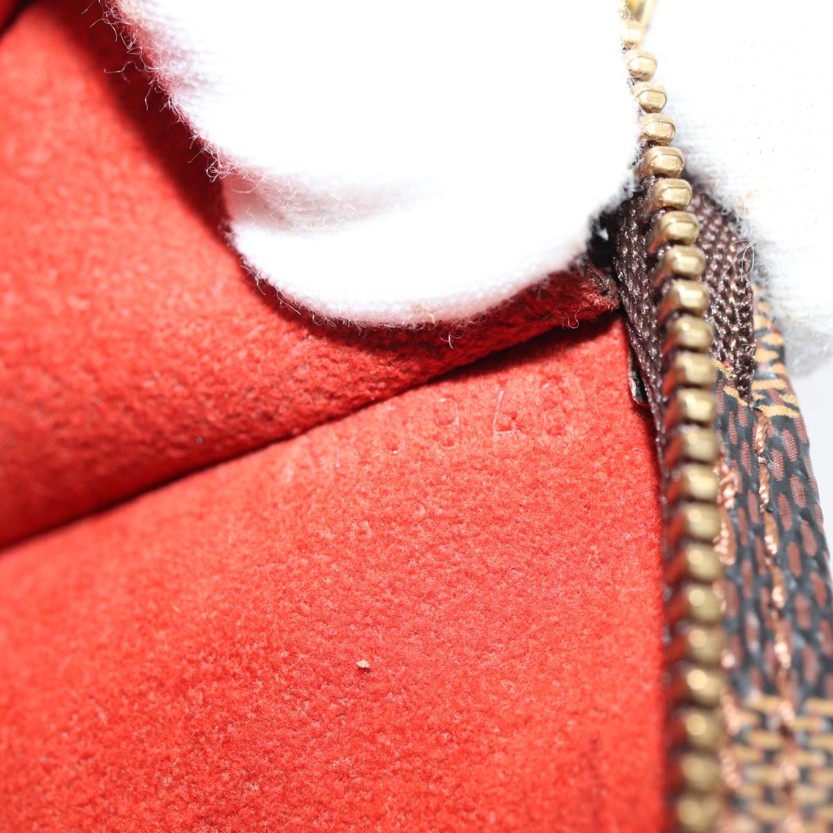 Louis Vuitton Trousse De Toilette Brown Canvas Clutch Bag