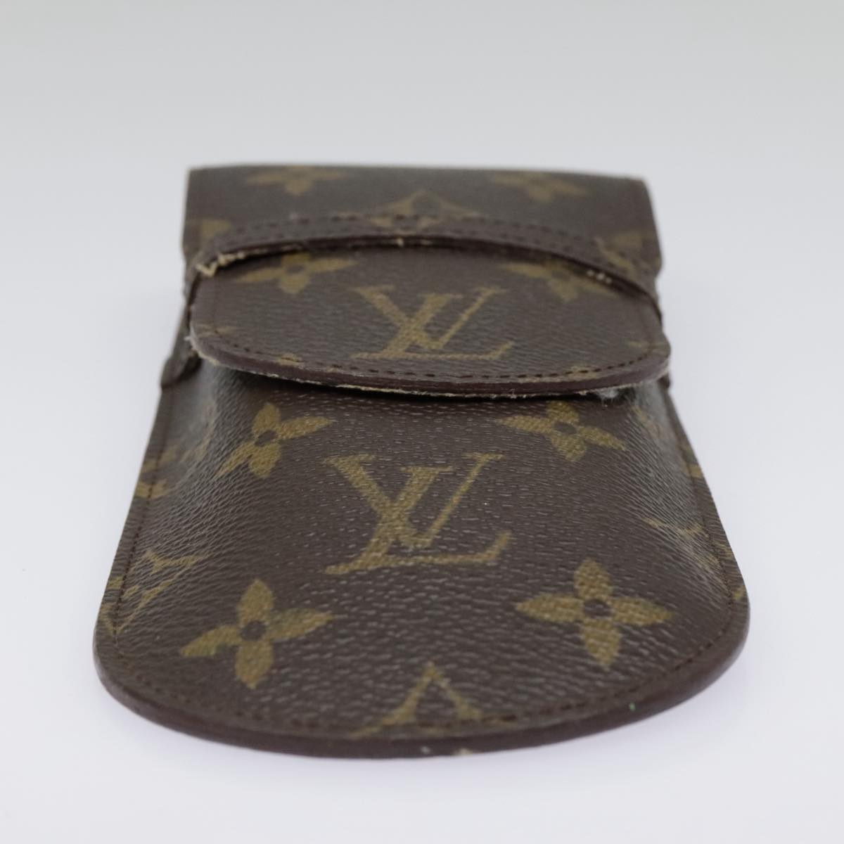 Louis Vuitton Glasses Case Brown Canvas Jewelleryset Jewelry
