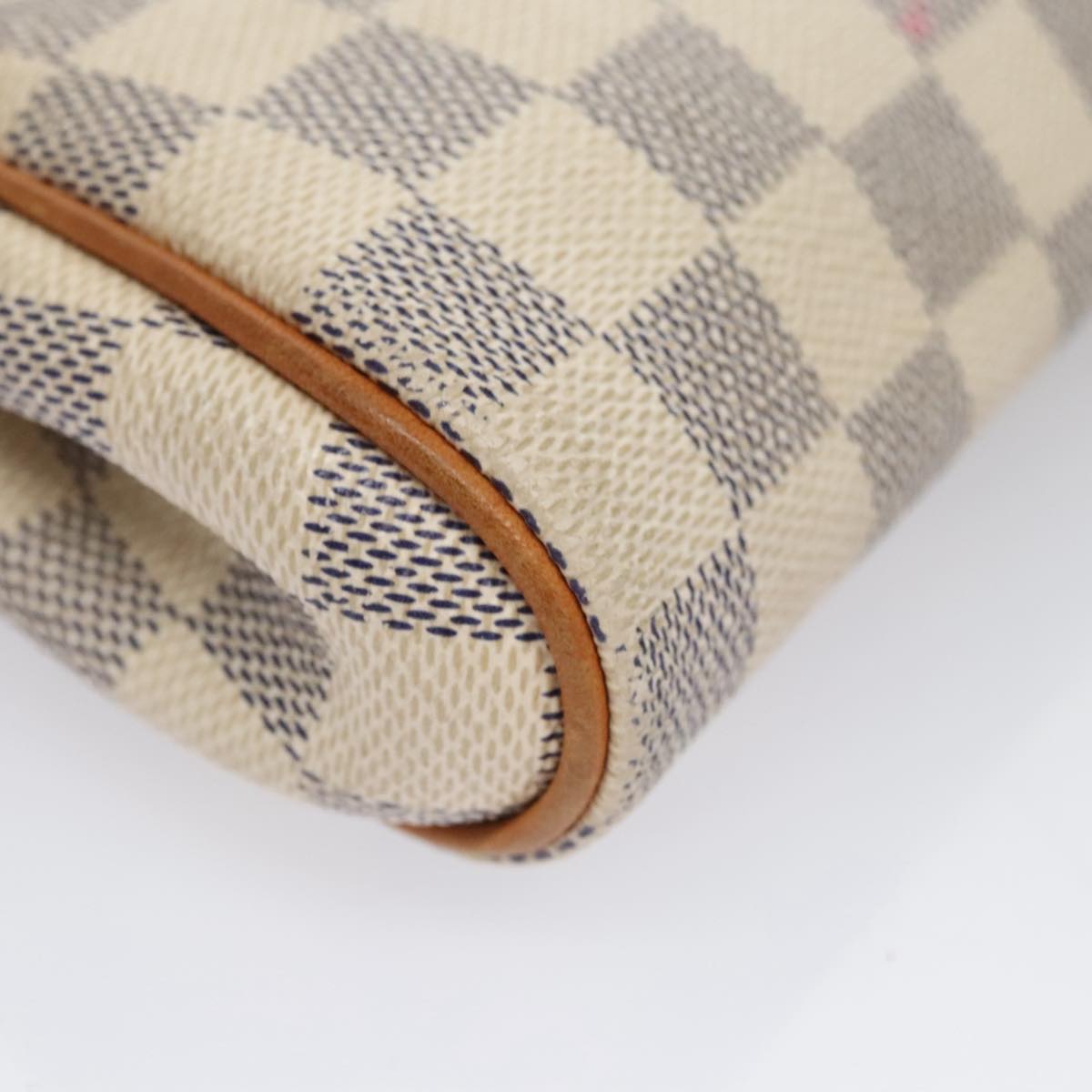 Louis Vuitton Eva White Canvas Shoulder Bag