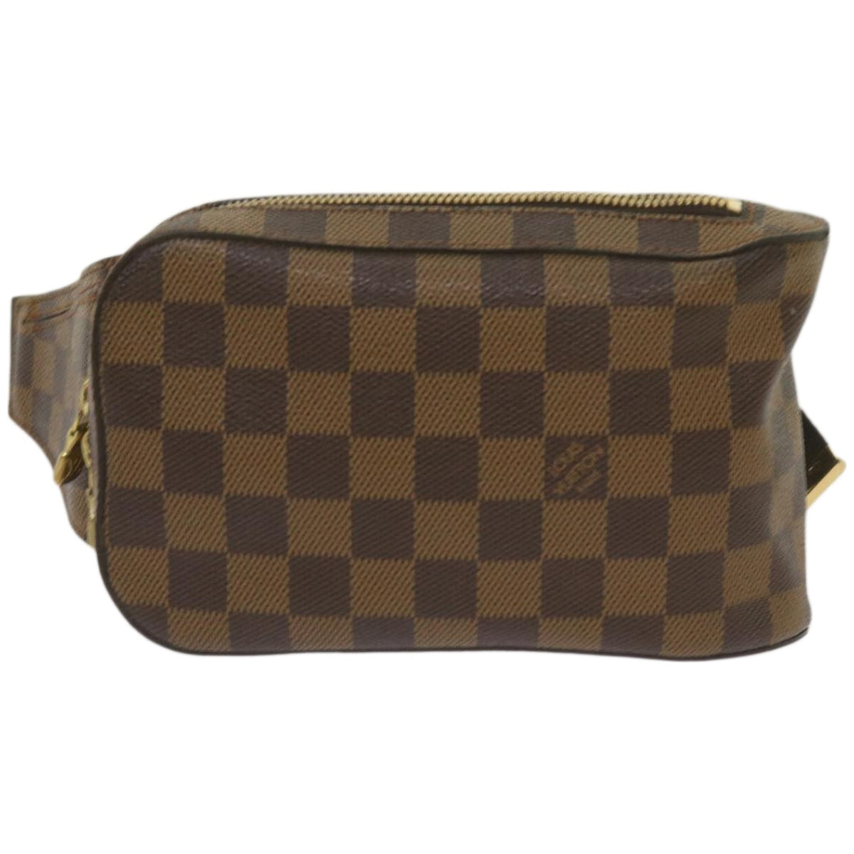 Louis Vuitton Geronimos Brown Canvas Shoulder Bag