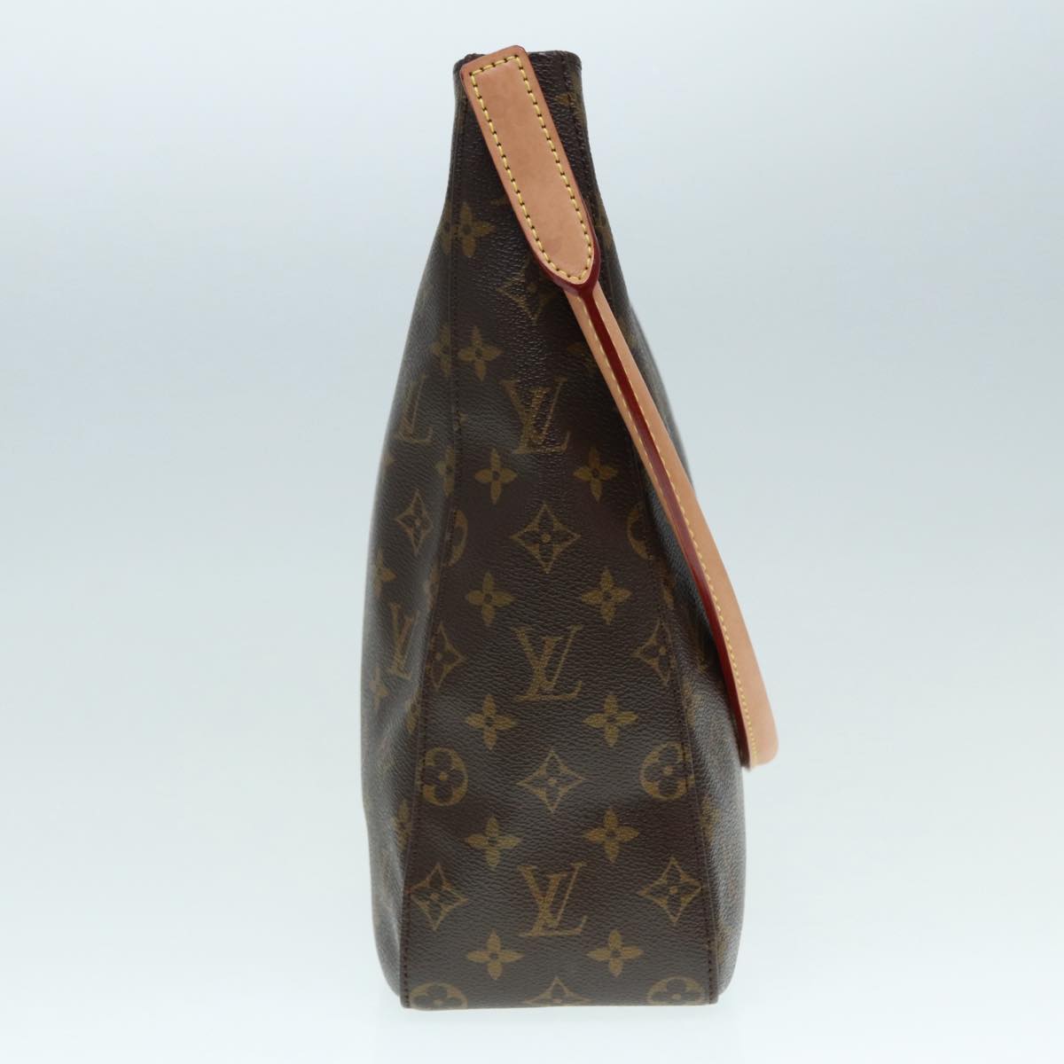 Louis Vuitton Looping Gm Brown Canvas Shoulder Bag