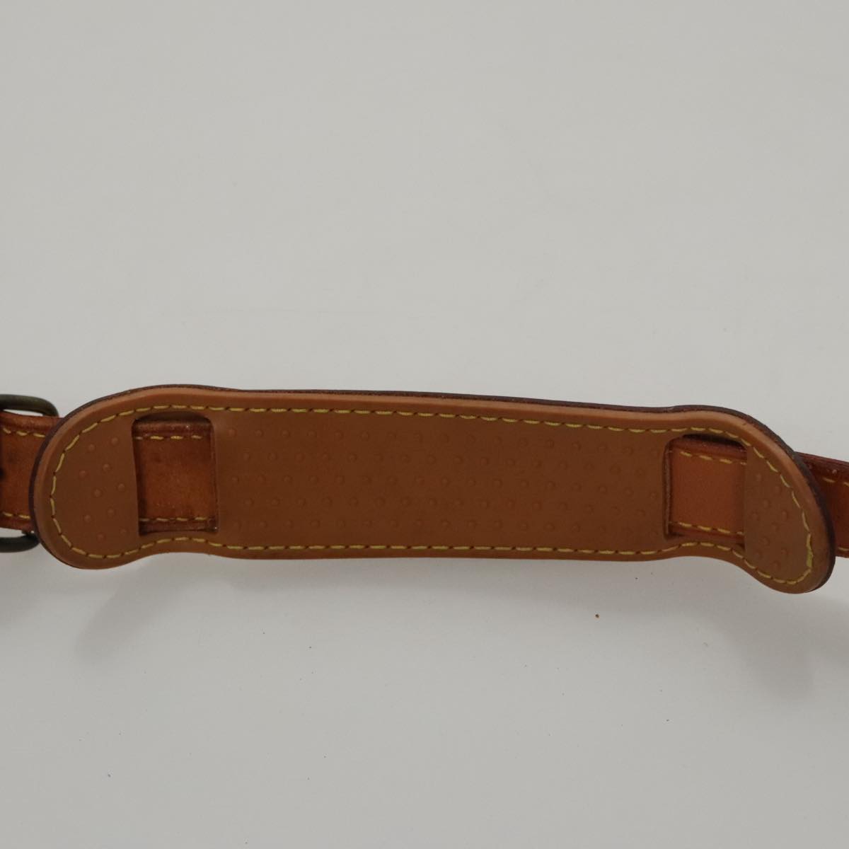 Louis Vuitton Shoulder Strap Beige Leather Bag Jewelry