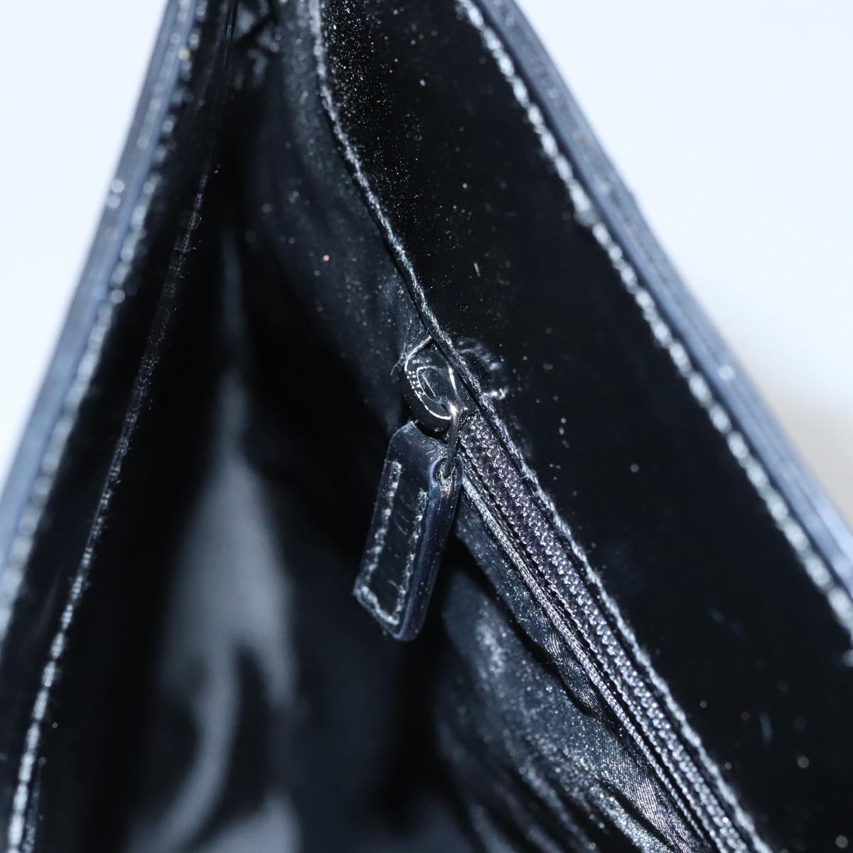 Gucci Black Patent Leather Shoulder Bag