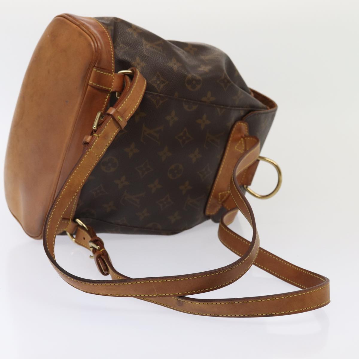 Louis Vuitton Montsouris Brown Canvas Backpack Bag