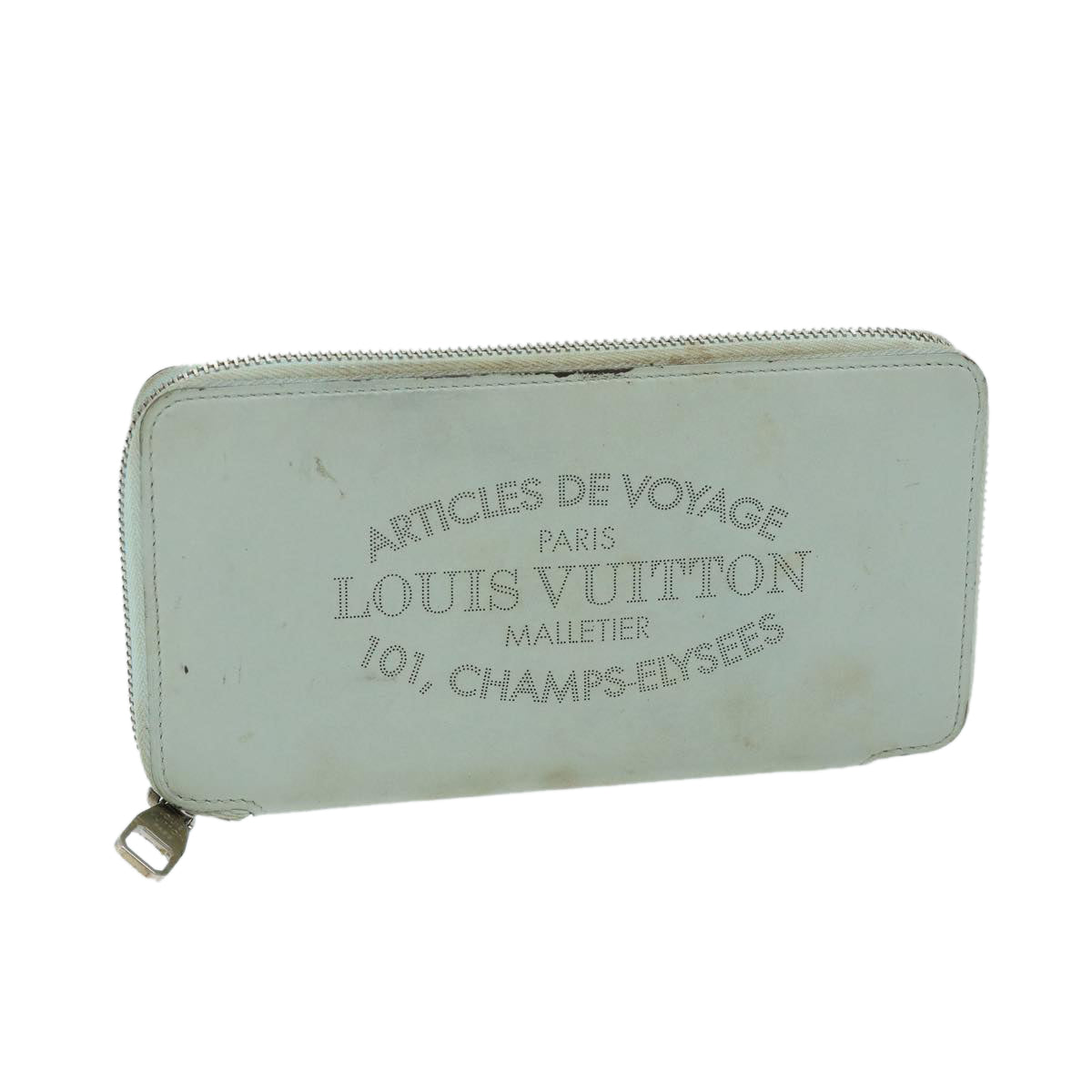 Louis Vuitton Jena Blue Leather Wallet
