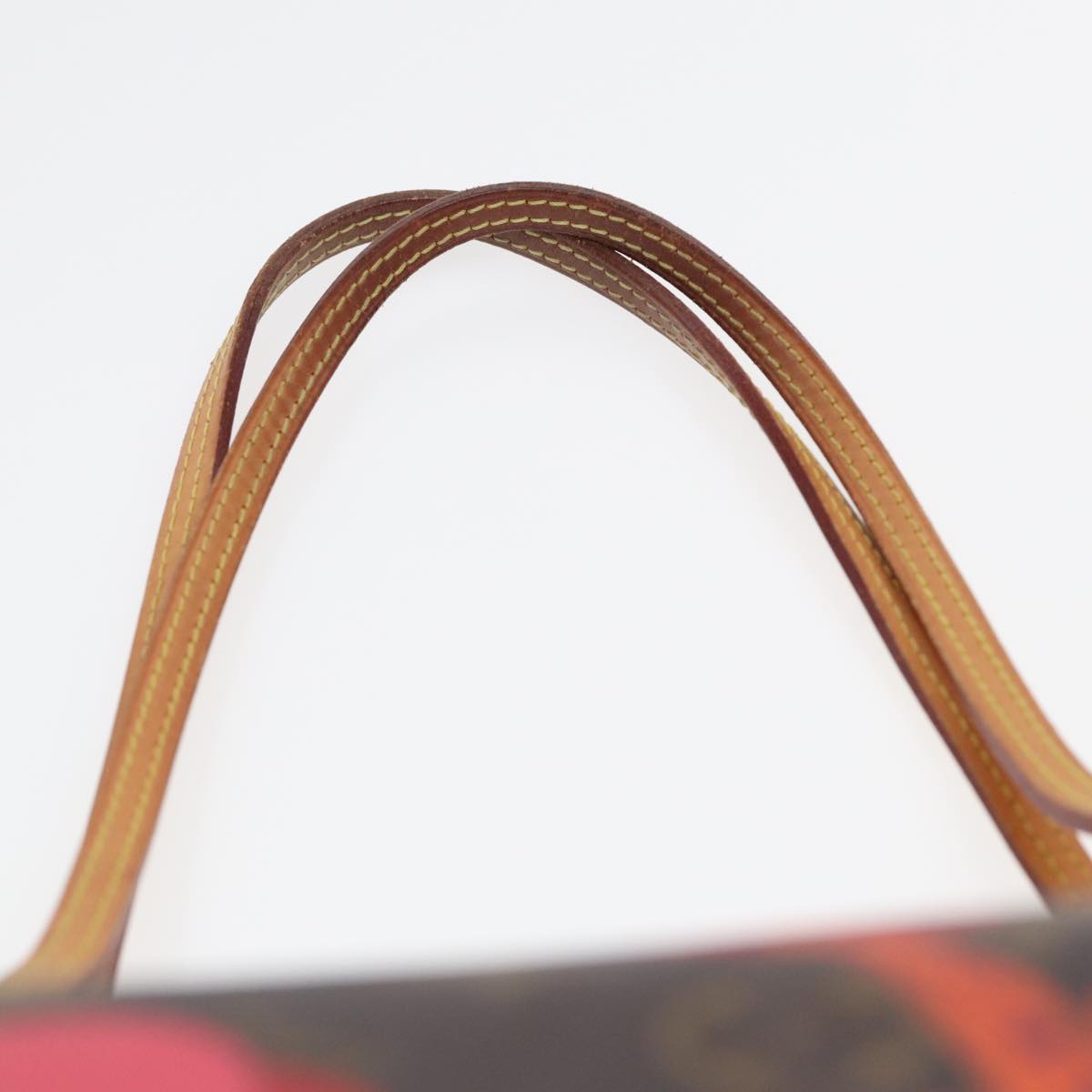 Louis Vuitton Neverfull Mm Brown Canvas Tote Bag