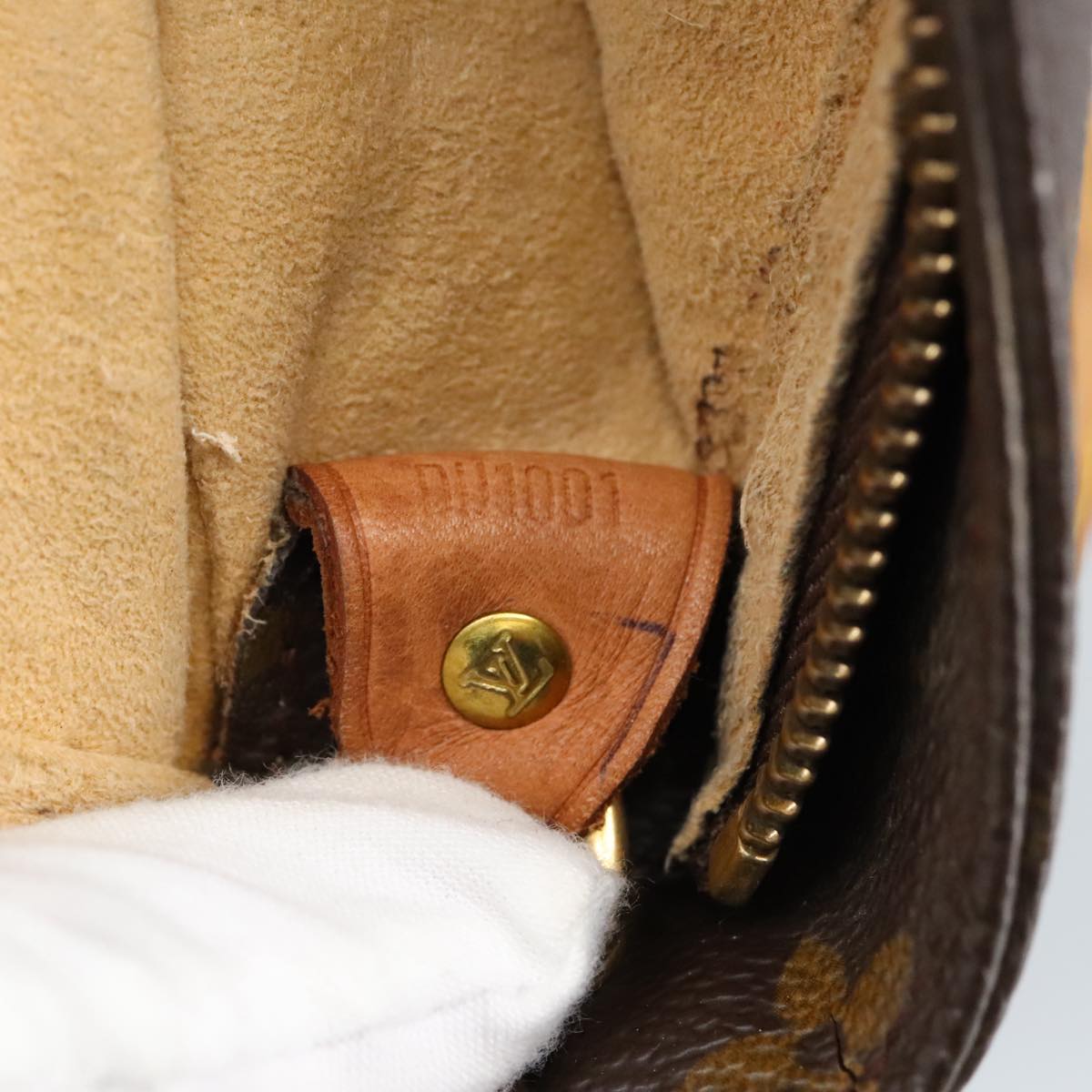 Louis Vuitton Looping Gm Brown Canvas Shoulder Bag