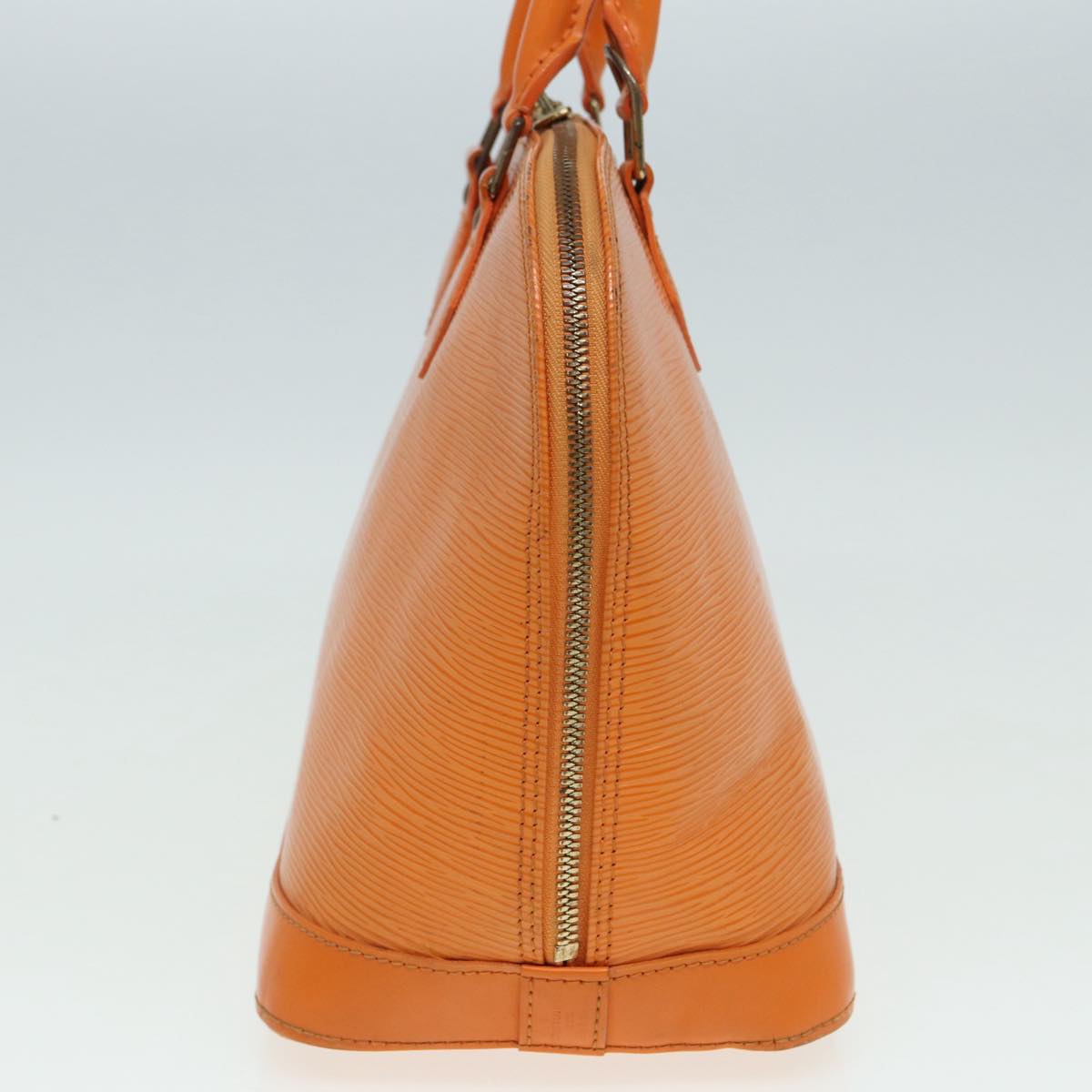 Louis Vuitton Alma Orange Leather Handbag