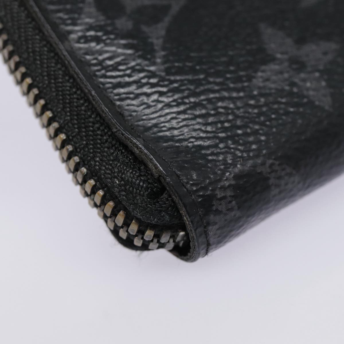 Louis Vuitton Porte Monnaie Jour Black Canvas Wallet