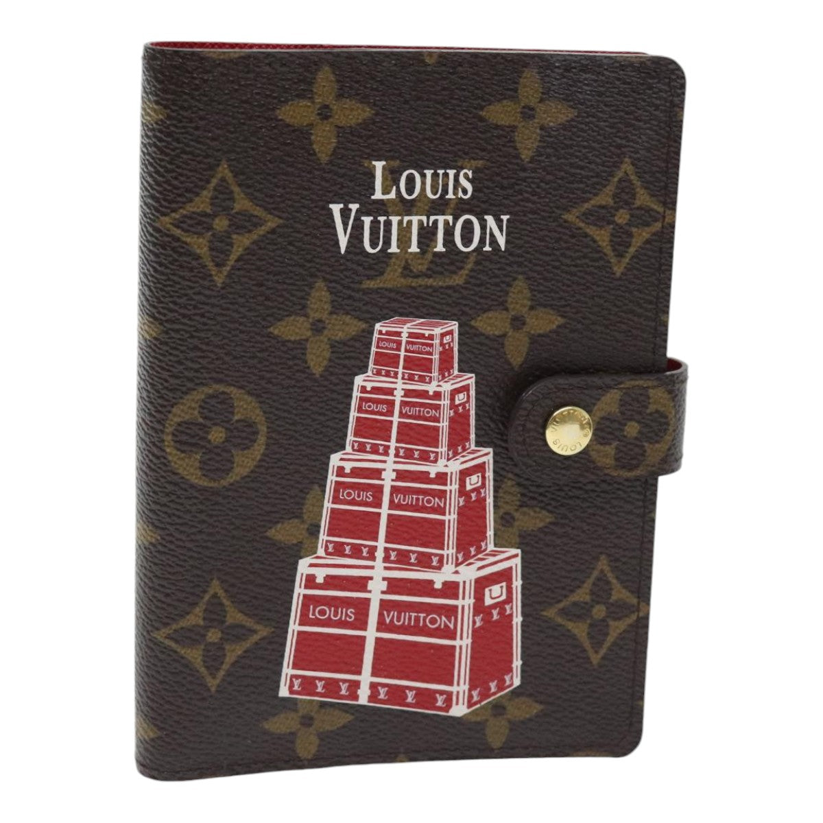 Louis Vuitton Agenda Brown Canvas Wallet