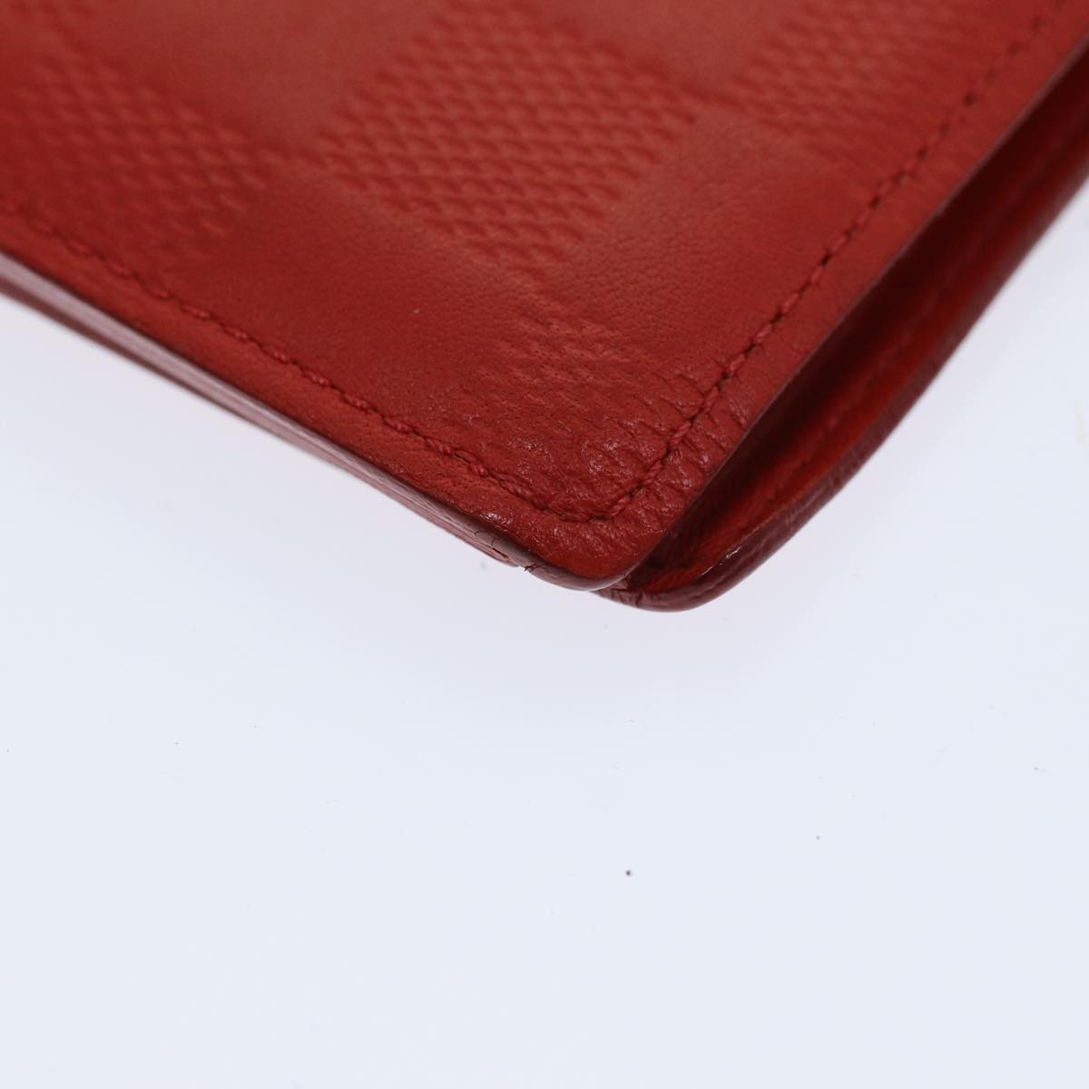 Louis Vuitton James Red Leather Wallet