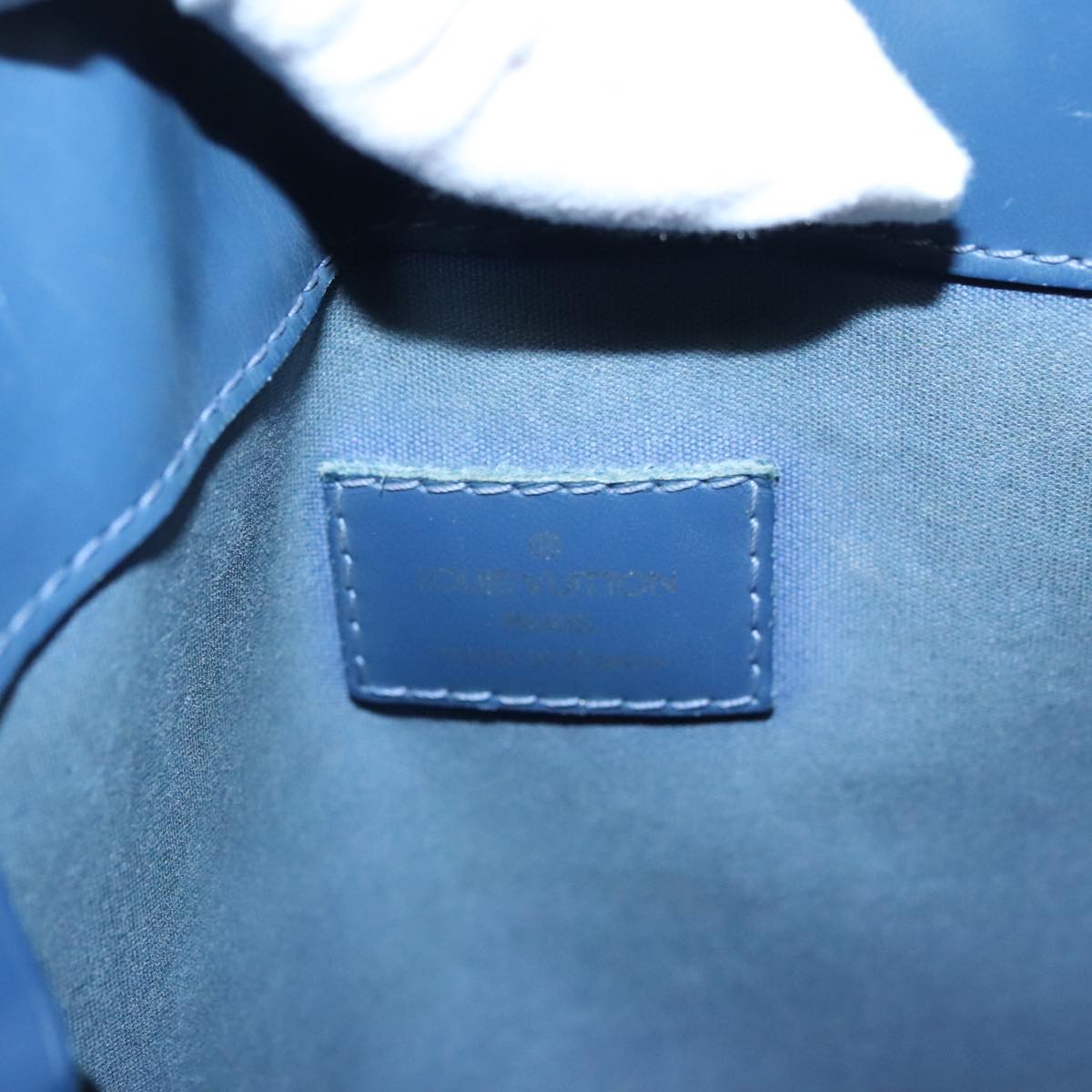 Louis Vuitton Mandala Blue Leather Shoulder Bag