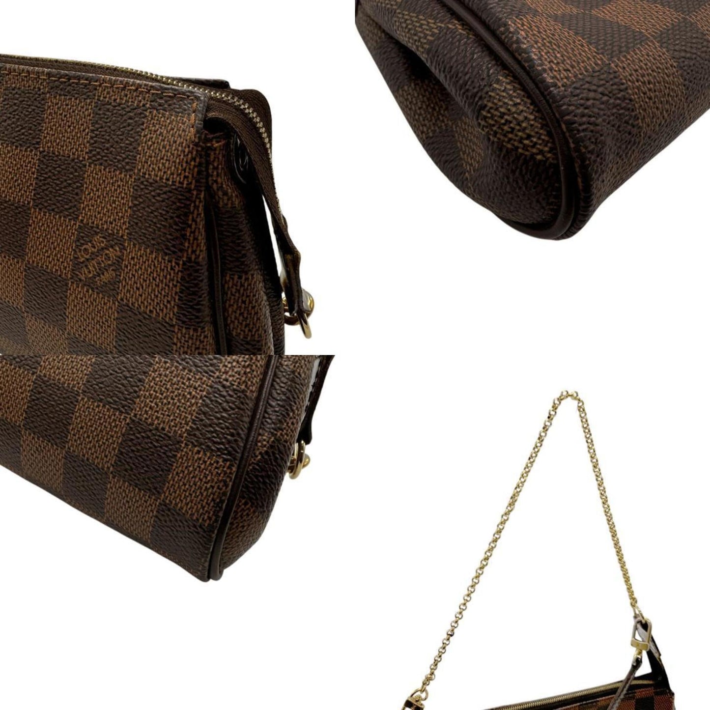 Louis Vuitton Ebene Damier Canvas Shoulder Bag