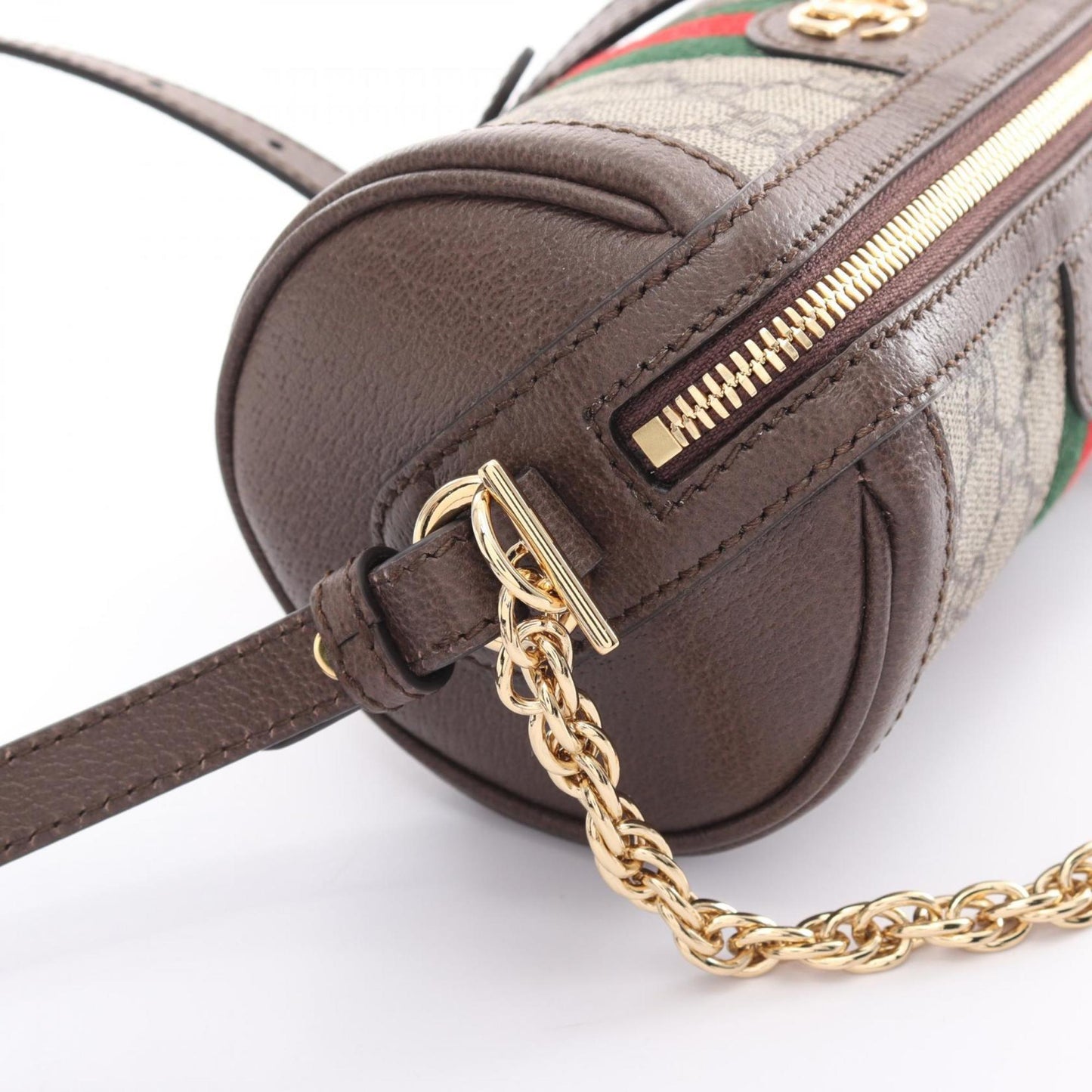 Gucci Beige Brown Multi-Color Gg Supreme Shoulder Bag