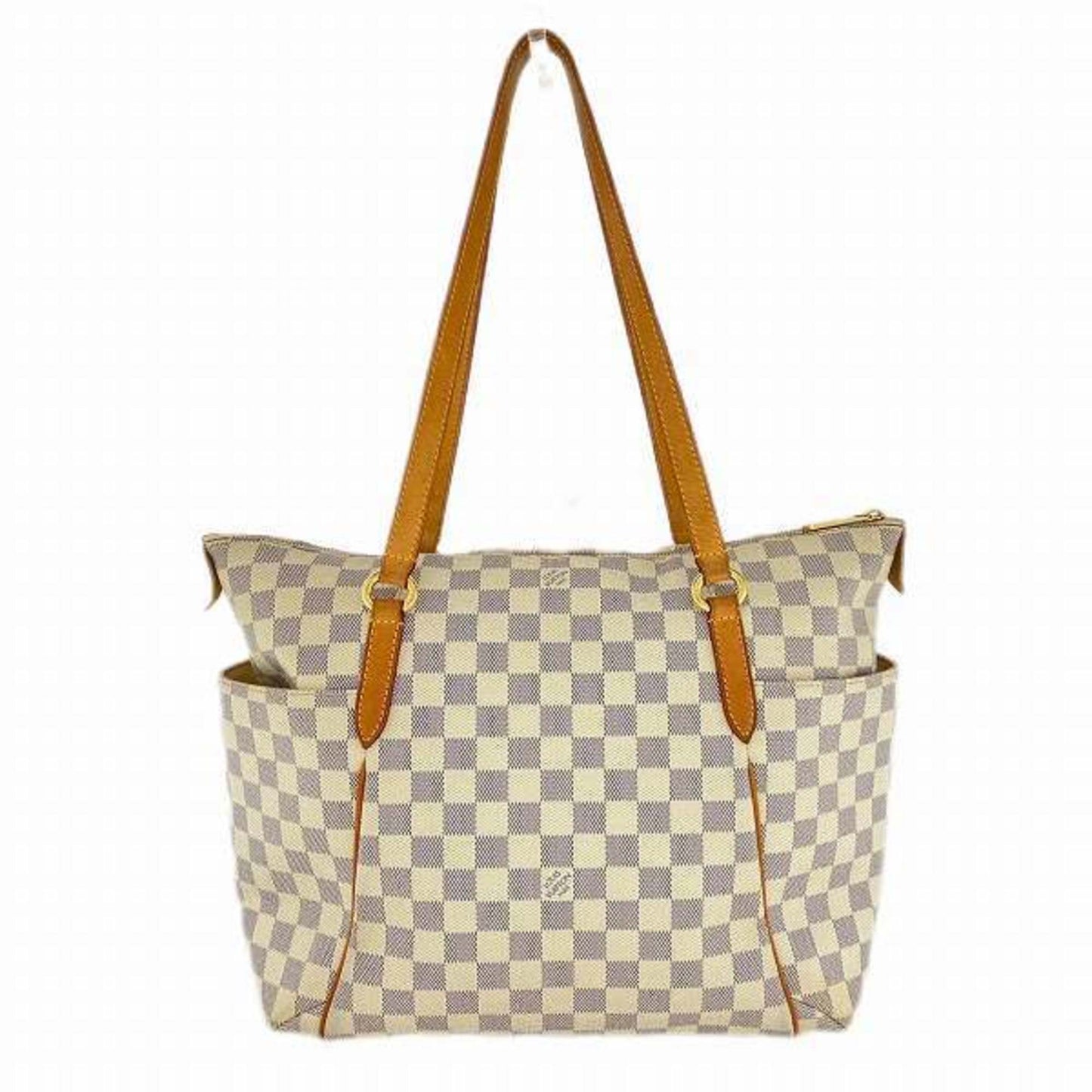 Louis Vuitton White Shoulder Bag Tote Bag
