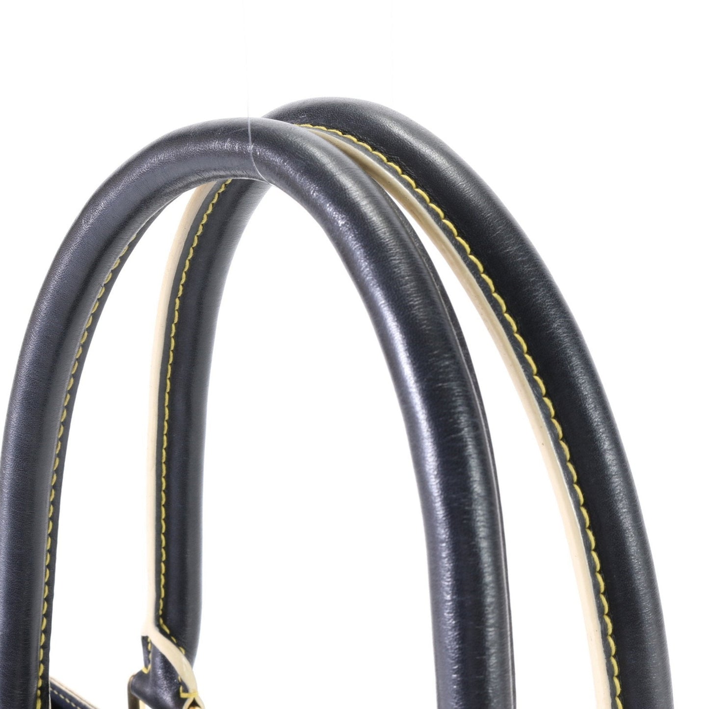 Louis Vuitton Noir Leather Shoulder Bag