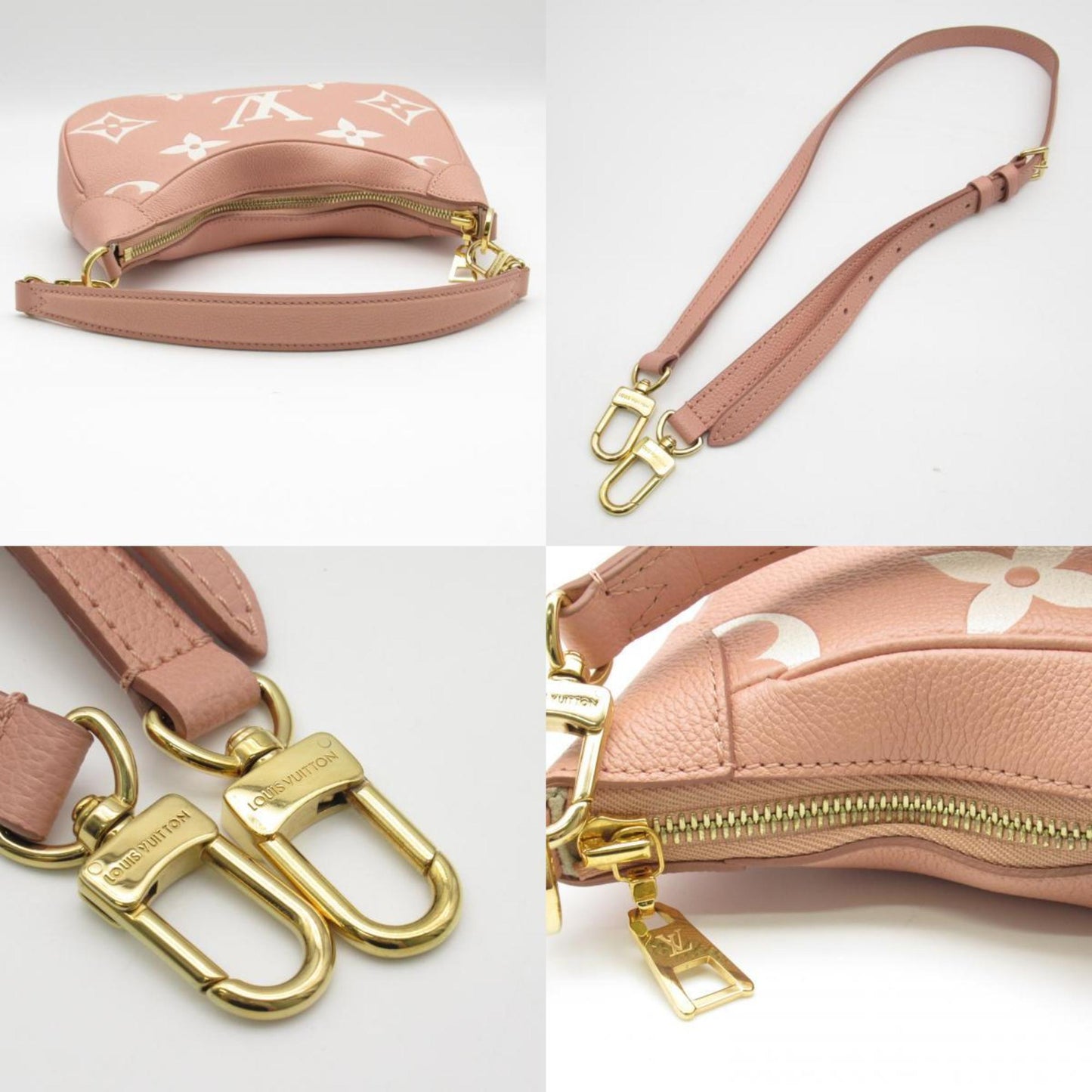 Louis Vuitton Pink Monogram Empreinte Shoulder Bag