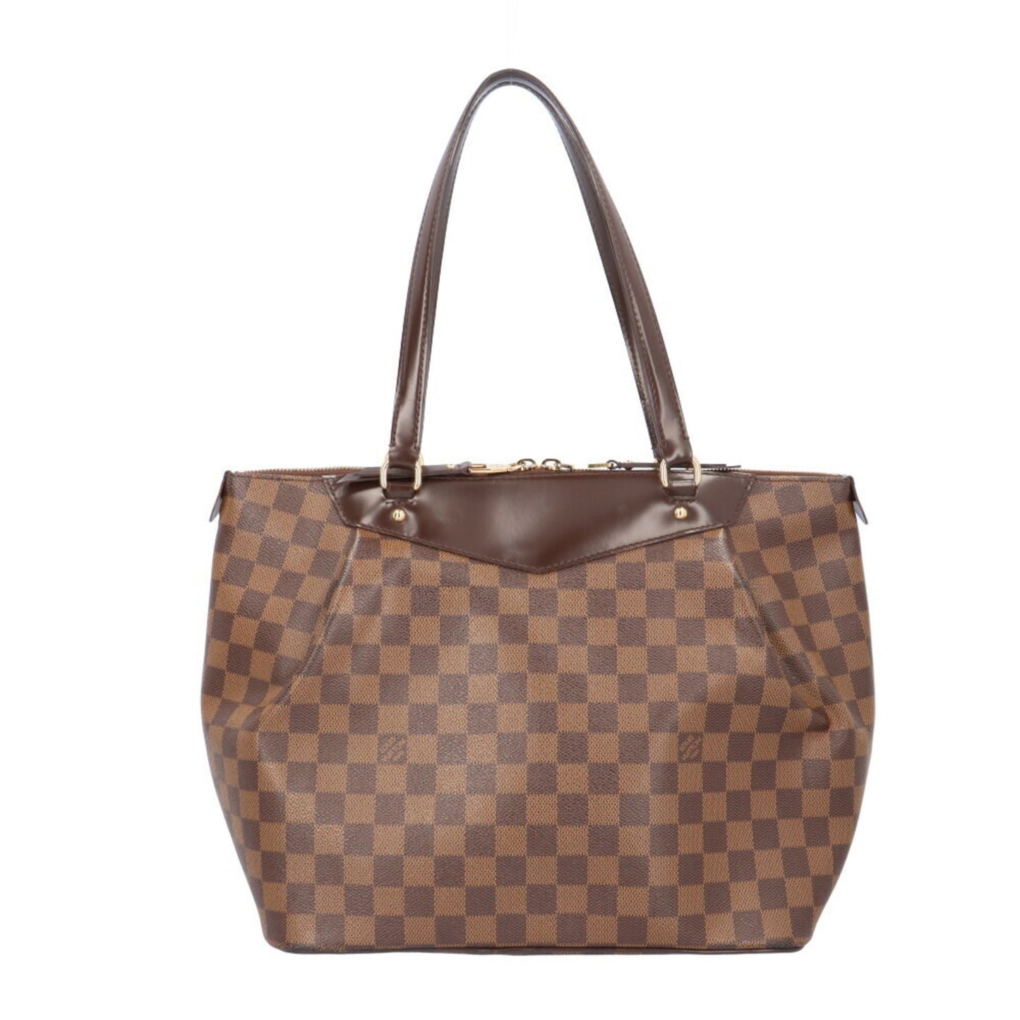Louis Vuitton Damier Brown Damier Canvas Damier Canvas Shoulder Bag