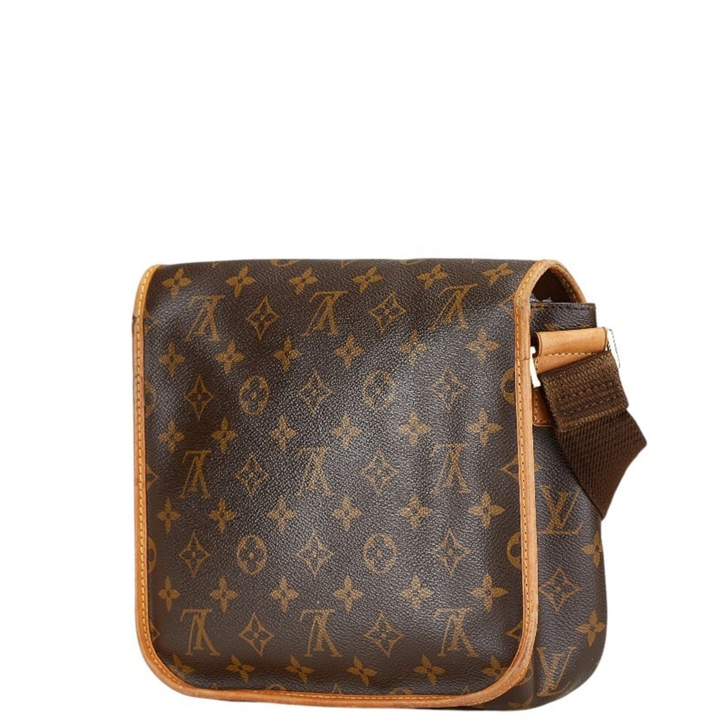 Louis Vuitton Monogram Brown Pvc Leather Shoulder Bag