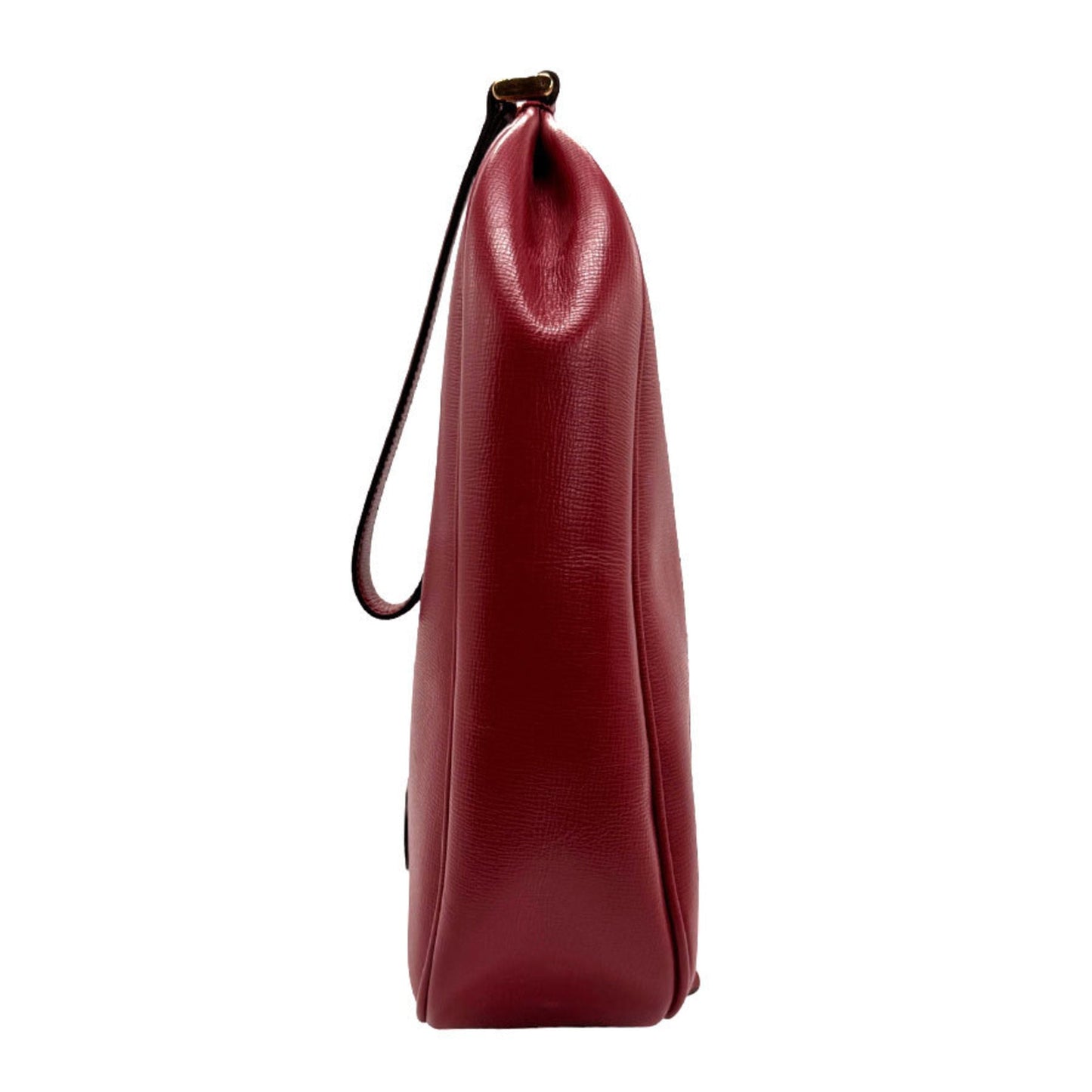 Gucci Red Color Leather Clutch Bag