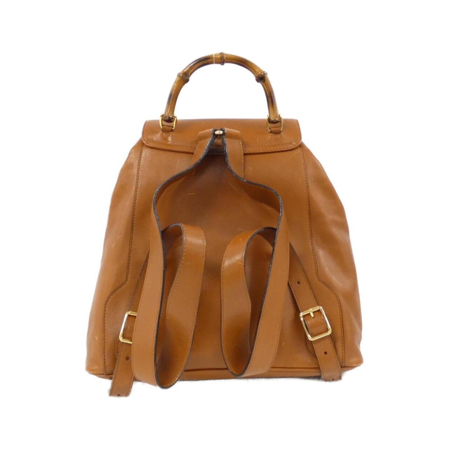 Gucci Brown Leather Backpack