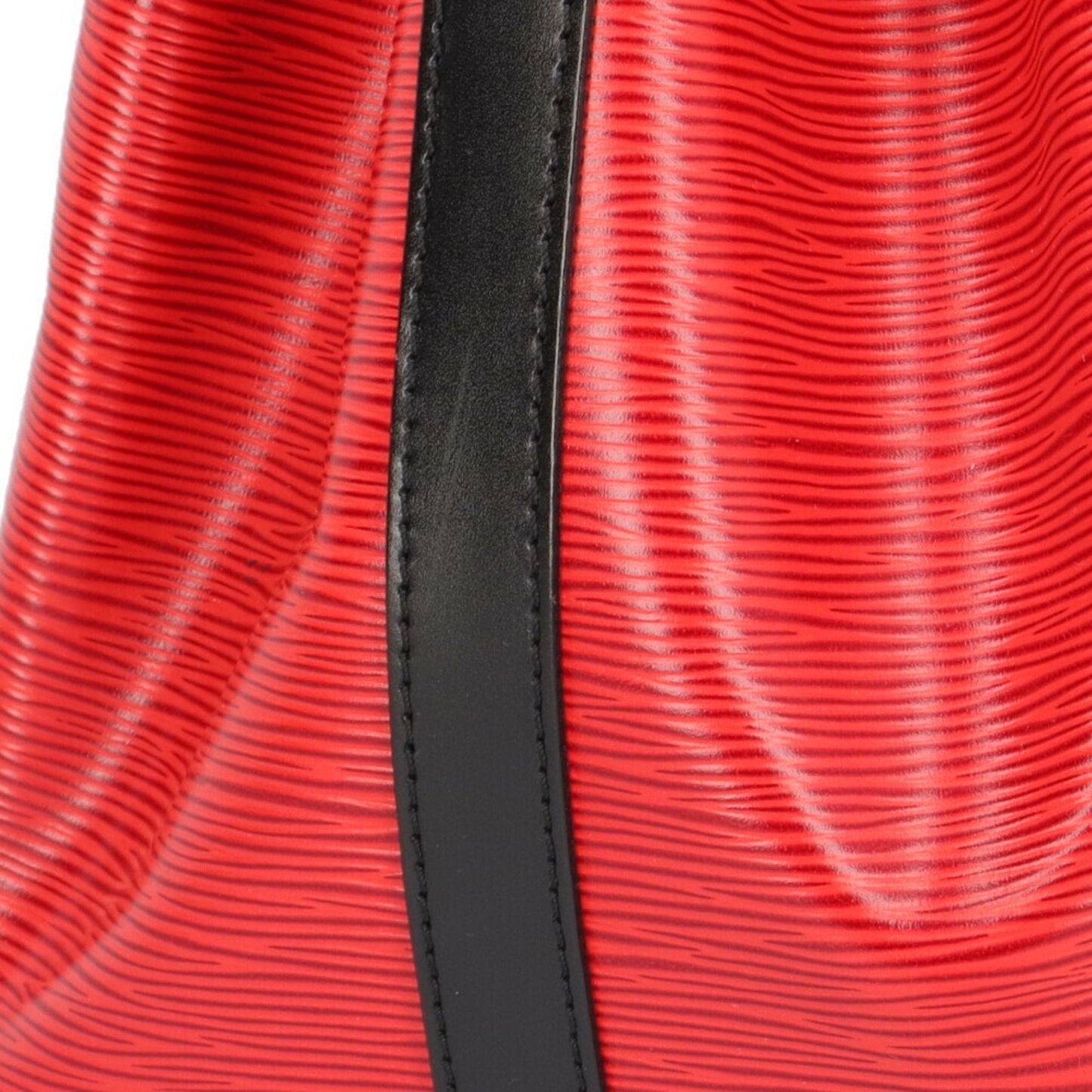 Louis Vuitton Black Red Color Epi Leather Shoulder Bag