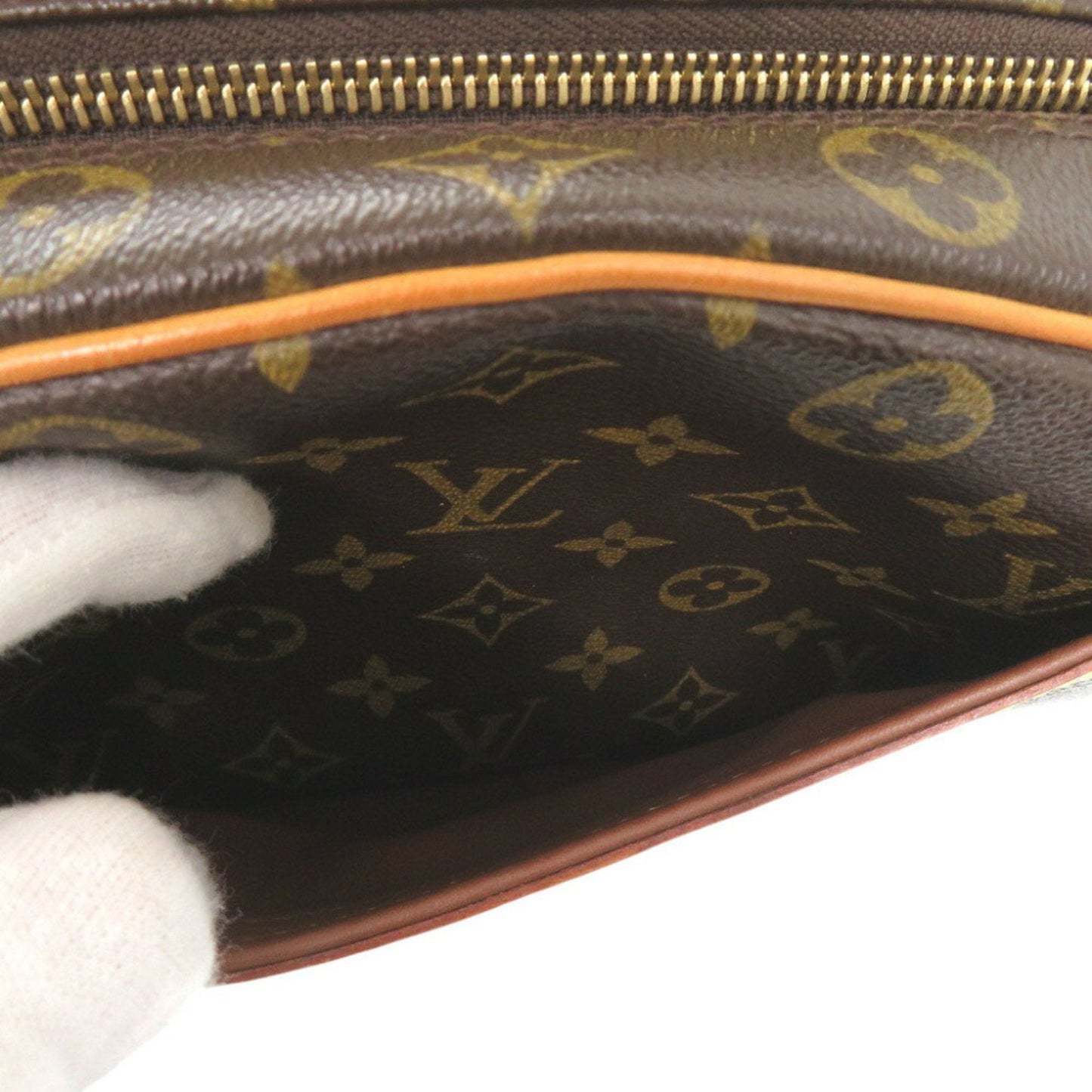 Louis Vuitton Brown Monogram Shoulder Bag