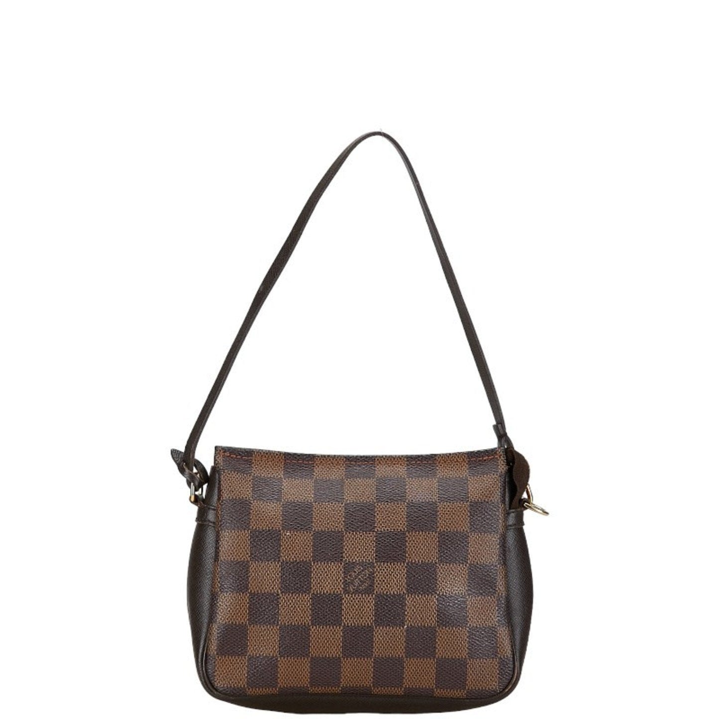 Louis Vuitton Brown Pvc Leather Shoulder Bag ()