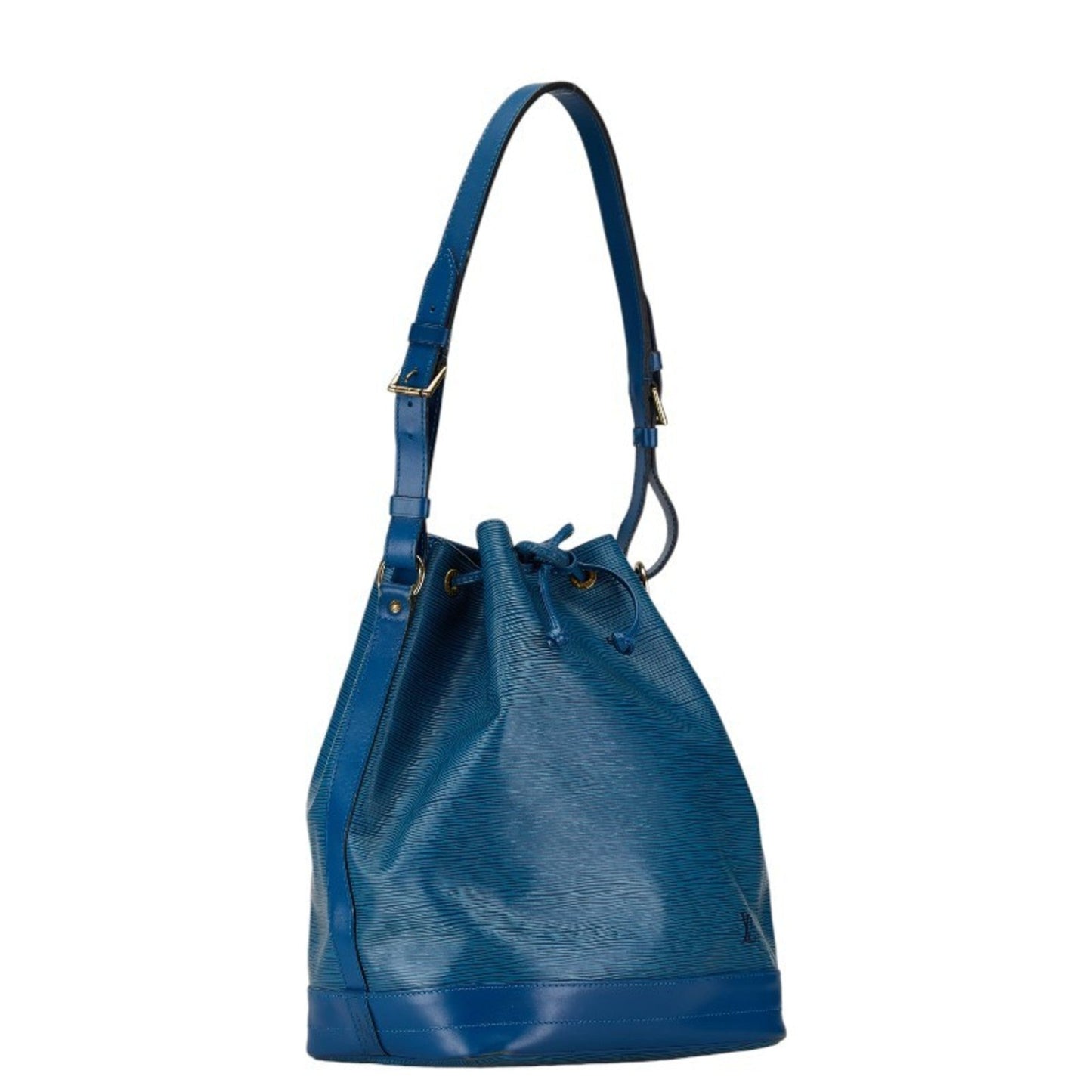 Louis Vuitton Epi Toledo Blue Leather Shoulder Bag