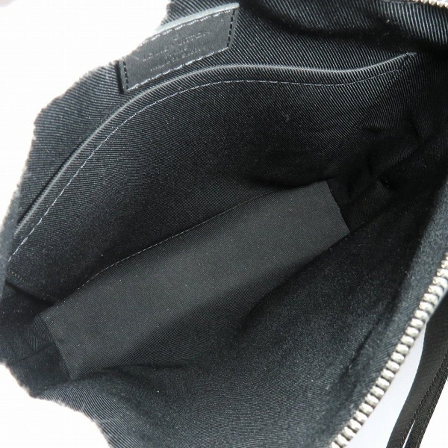 Louis Vuitton Black Leather Shoulder Bag
