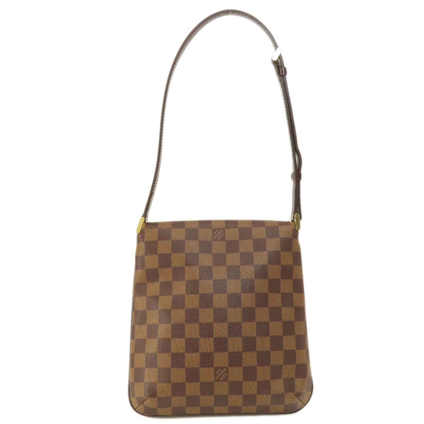 Louis Vuitton Damier Damier Canvas Ebene Damier Canvas Shoulder Bag