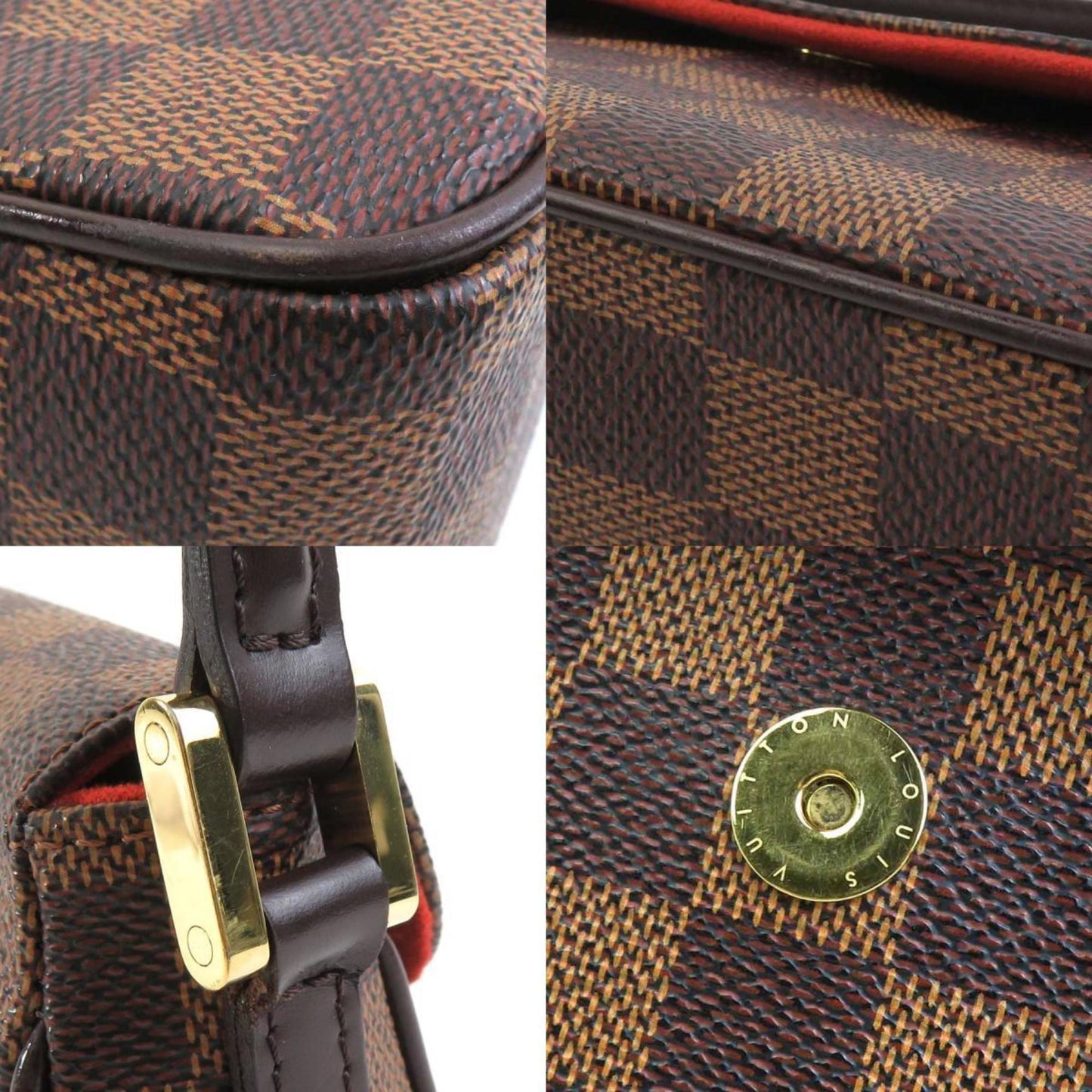 Louis Vuitton Brown Damier Canvas Shoulder Bag