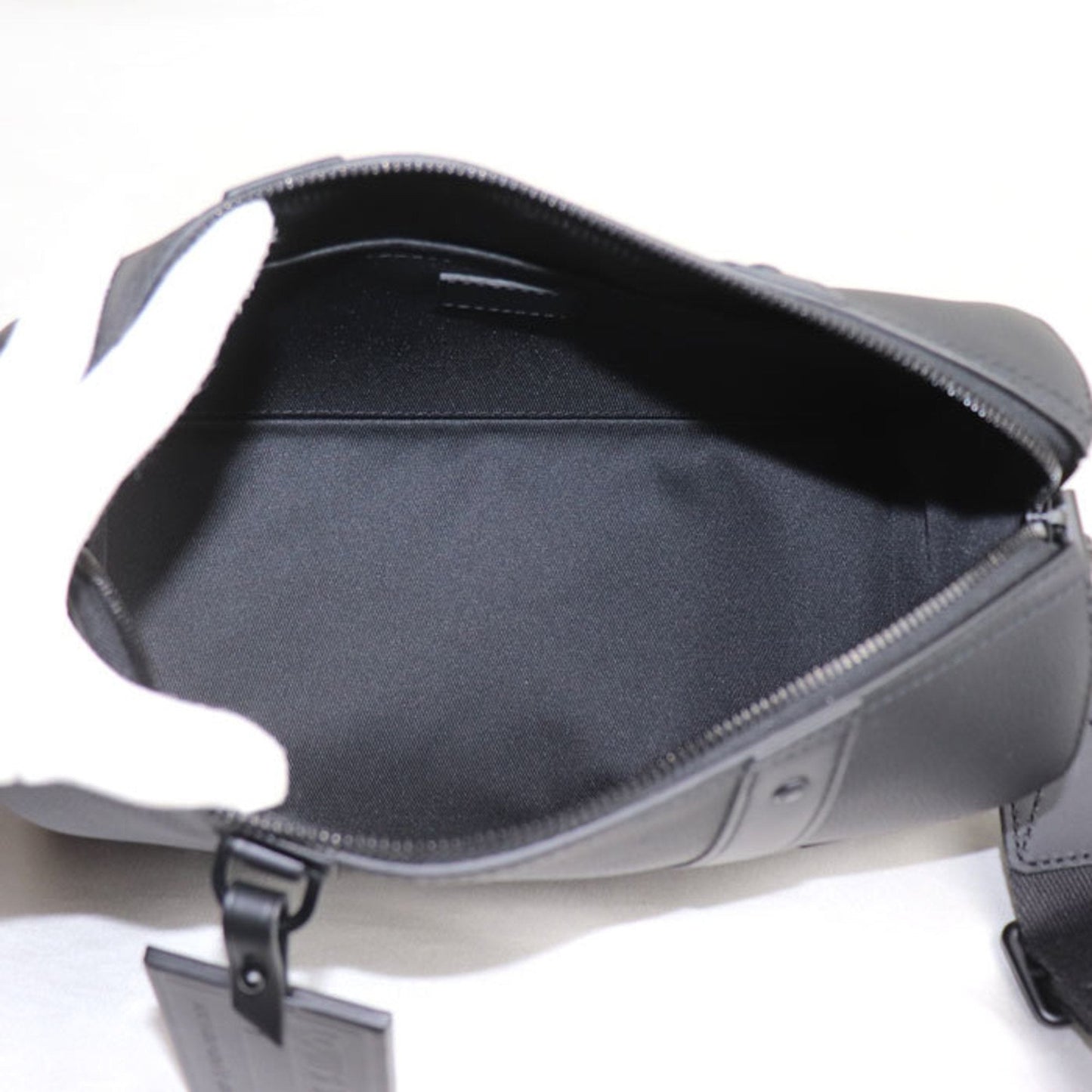 Louis Vuitton Black Leather Shoulder Bag