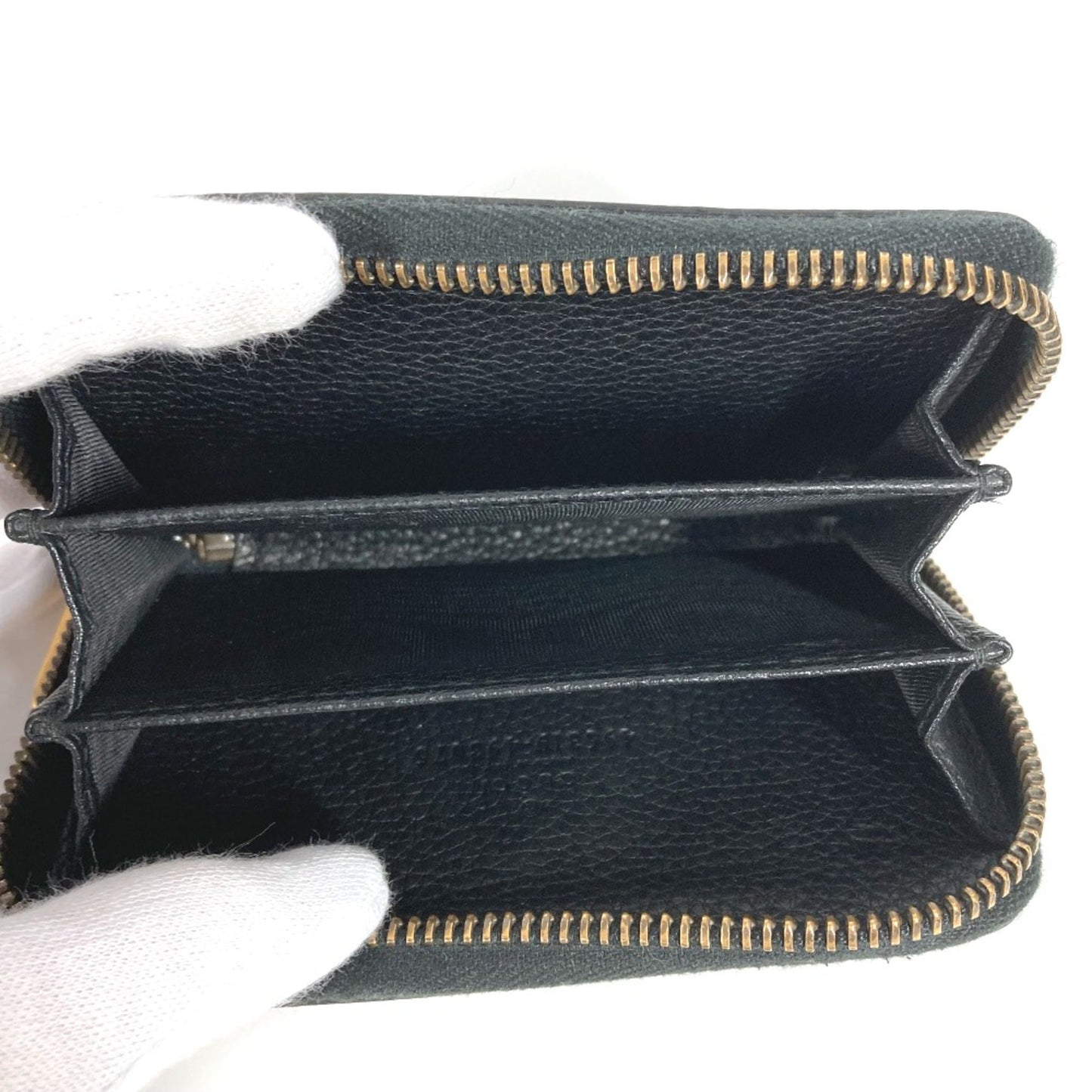 Gucci Black Leather Coin Purse/Coin Case