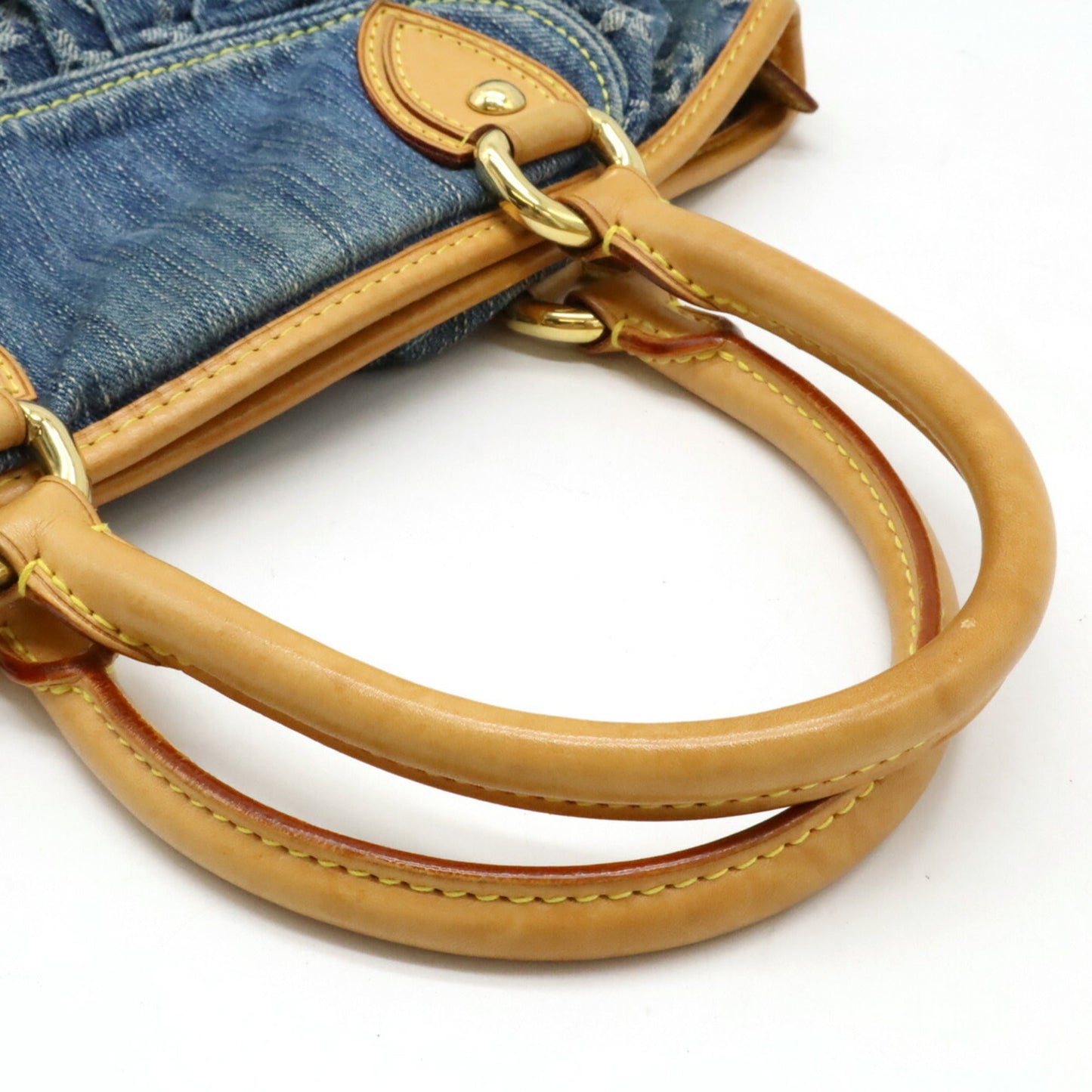 Louis Vuitton Monogram Denim Blue Monogram Denim Handbag Shoulder Bag Tote Bag