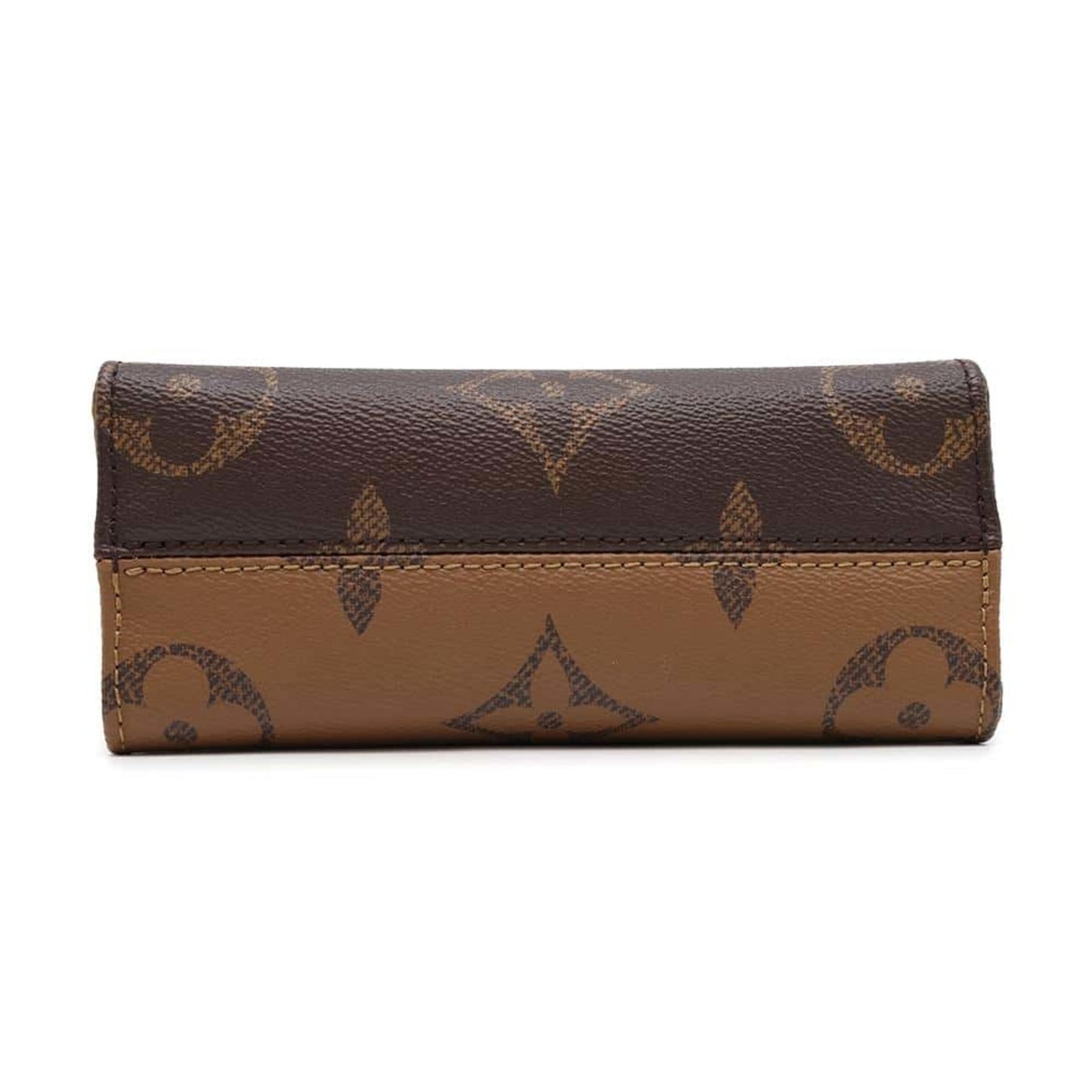 Louis Vuitton Brown Red Color Monogram Reverse Handbag Shoulder Bag