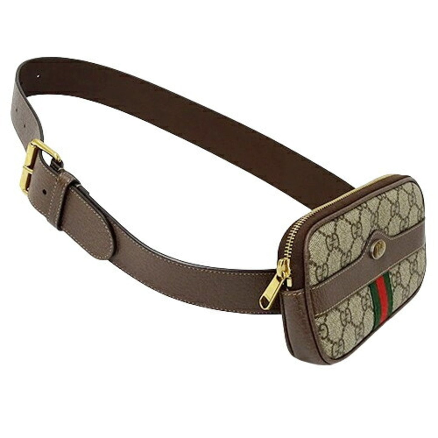 Gucci Brown Gg Supreme Sling Bag