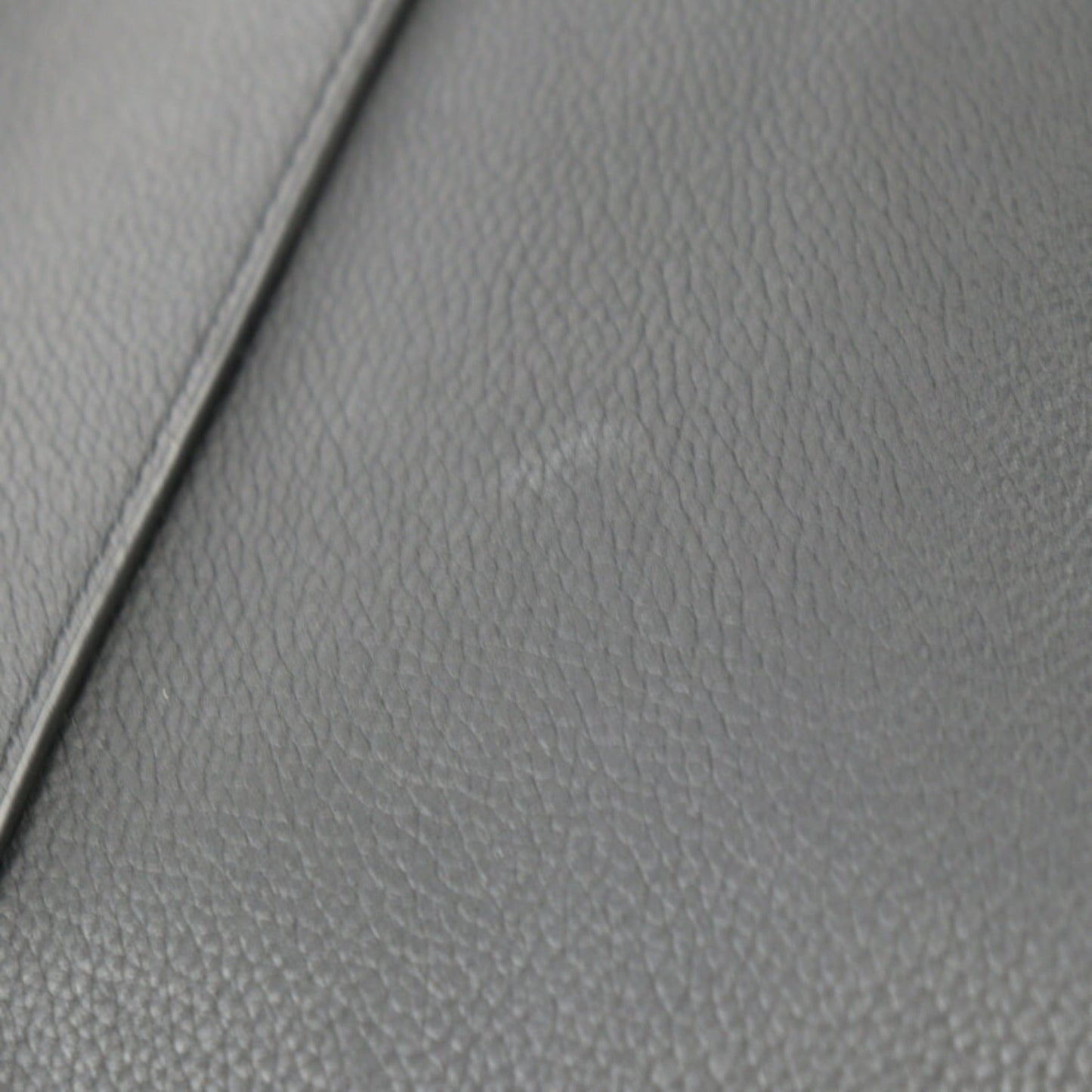 Louis Vuitton Black Leather Handbag Shoulder Bag Tote Bag