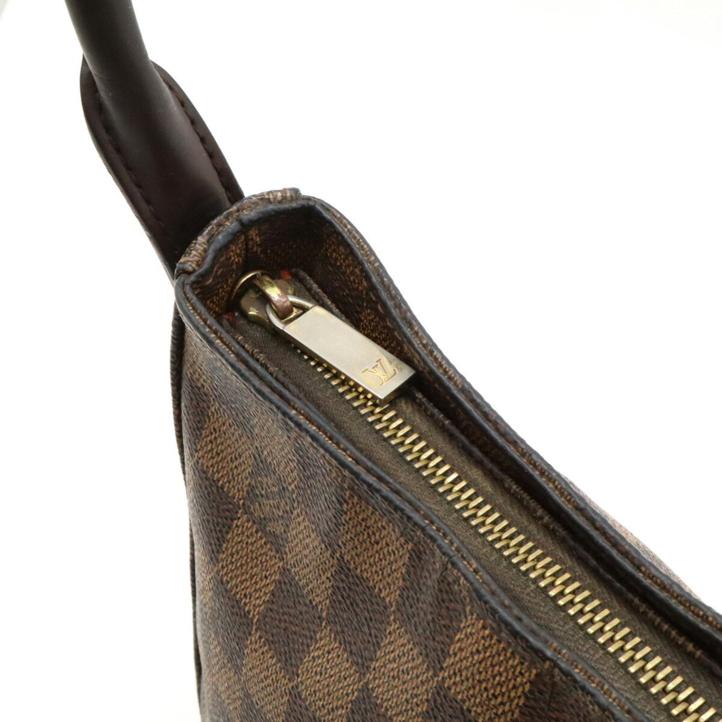 Louis Vuitton Brown Pvc Shoulder Bag
