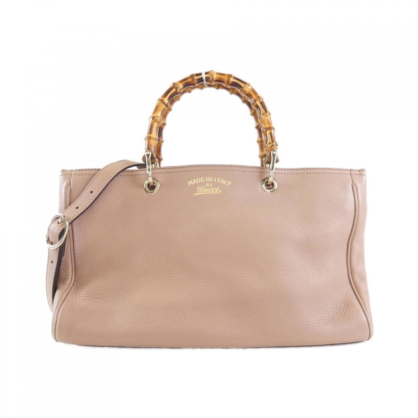 Gucci Gold Leather Handbag