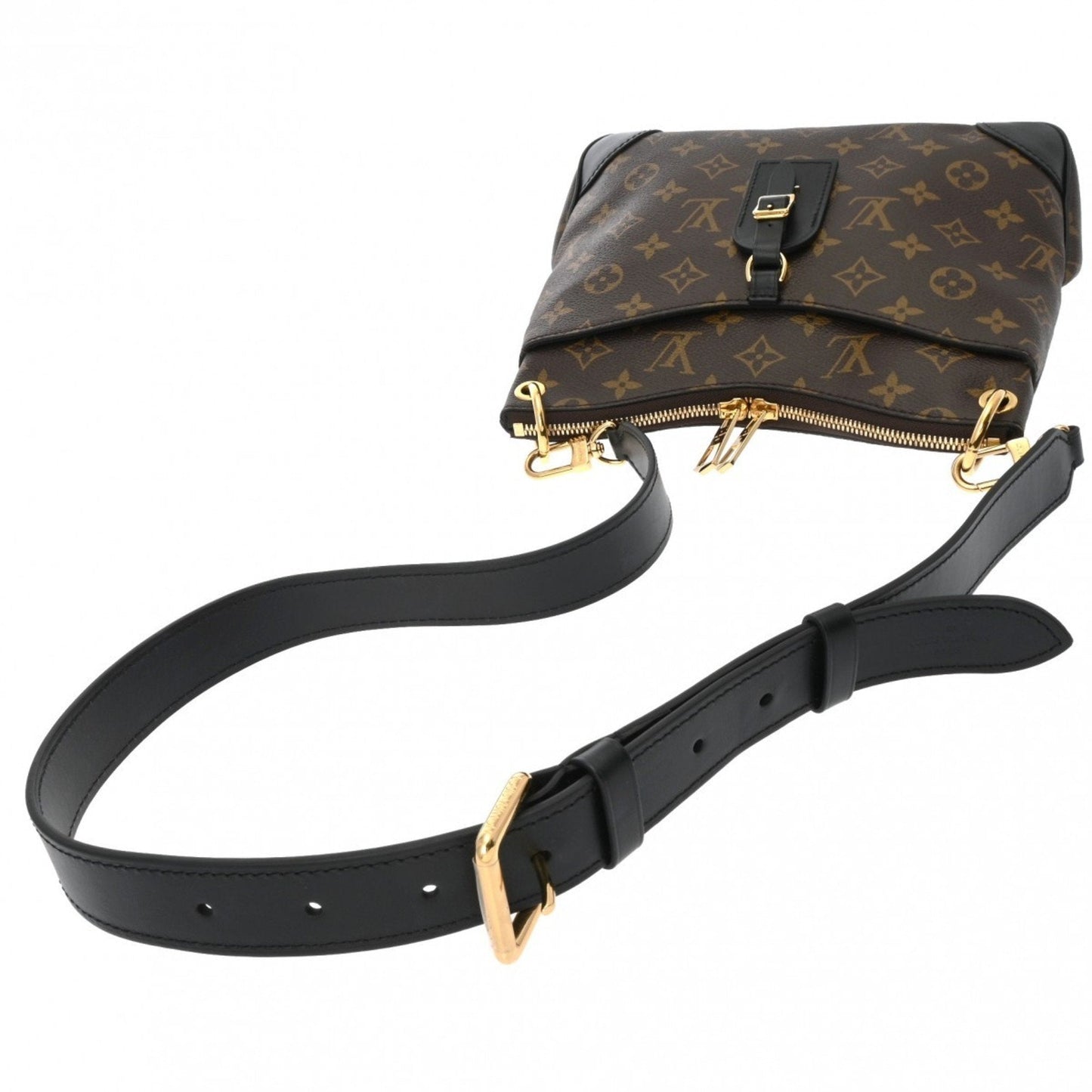 Louis Vuitton Brown Noir Monogram Shoulder Bag
