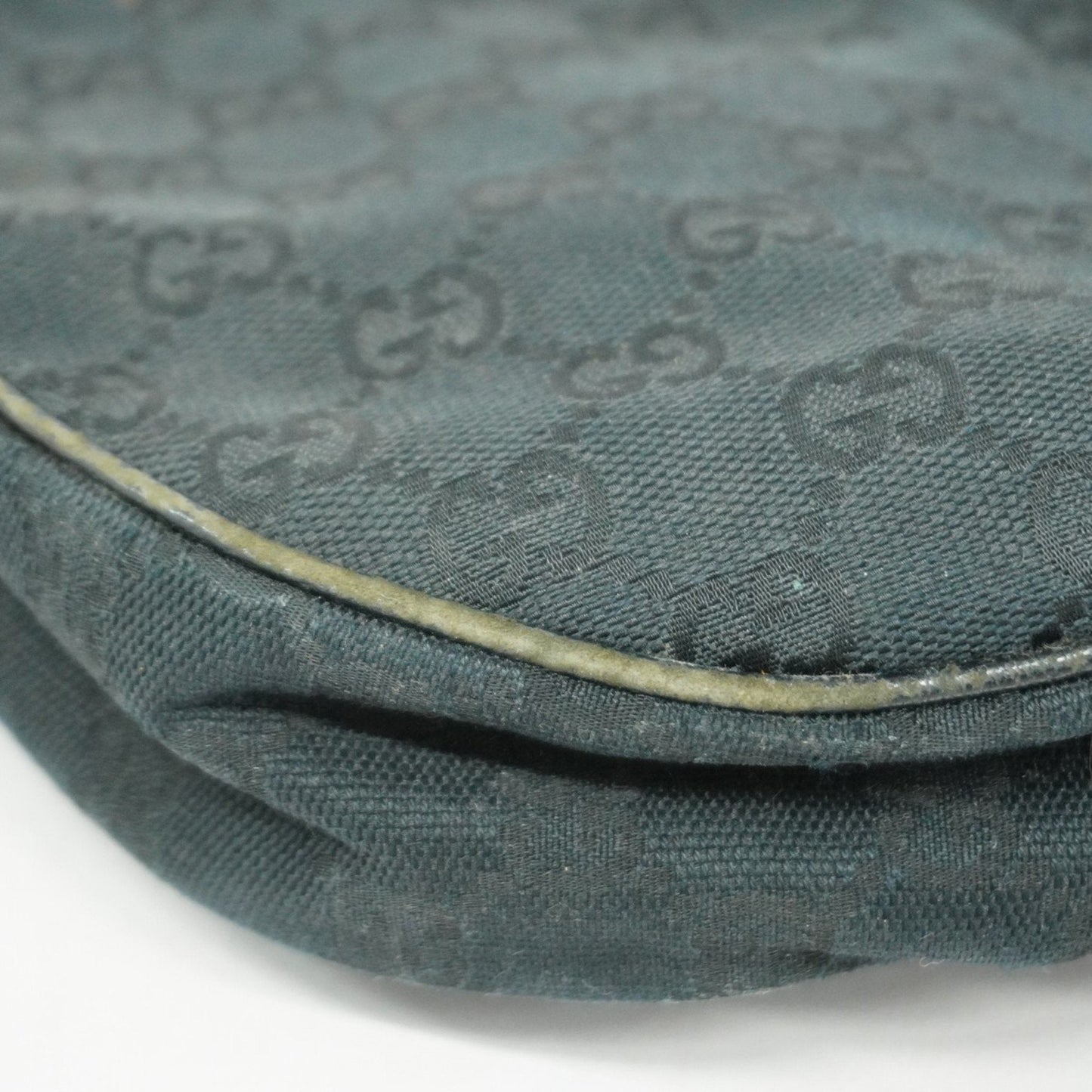 Gucci Black Canvas Shoulder Bag