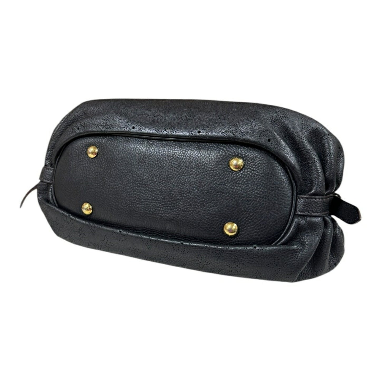 Louis Vuitton Mahina Black Noir Mahina Leather Shoulder Bag