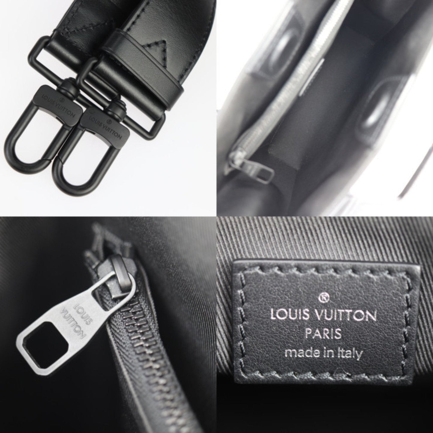 Louis Vuitton Black Epi Leather Handbag Shoulder Bag